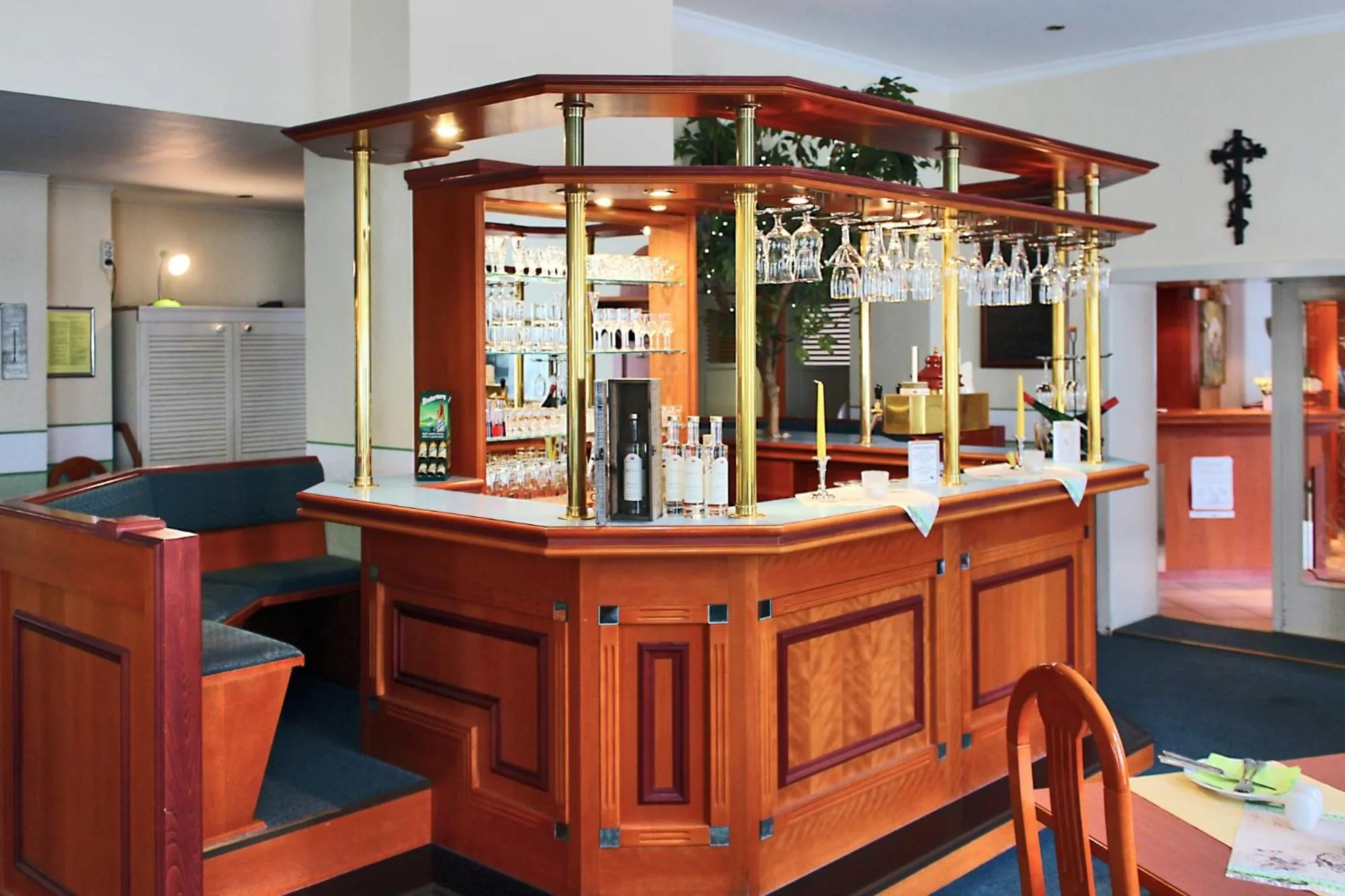 Lounge or bar in Hotel Schwarzes Ross Siebenlehn