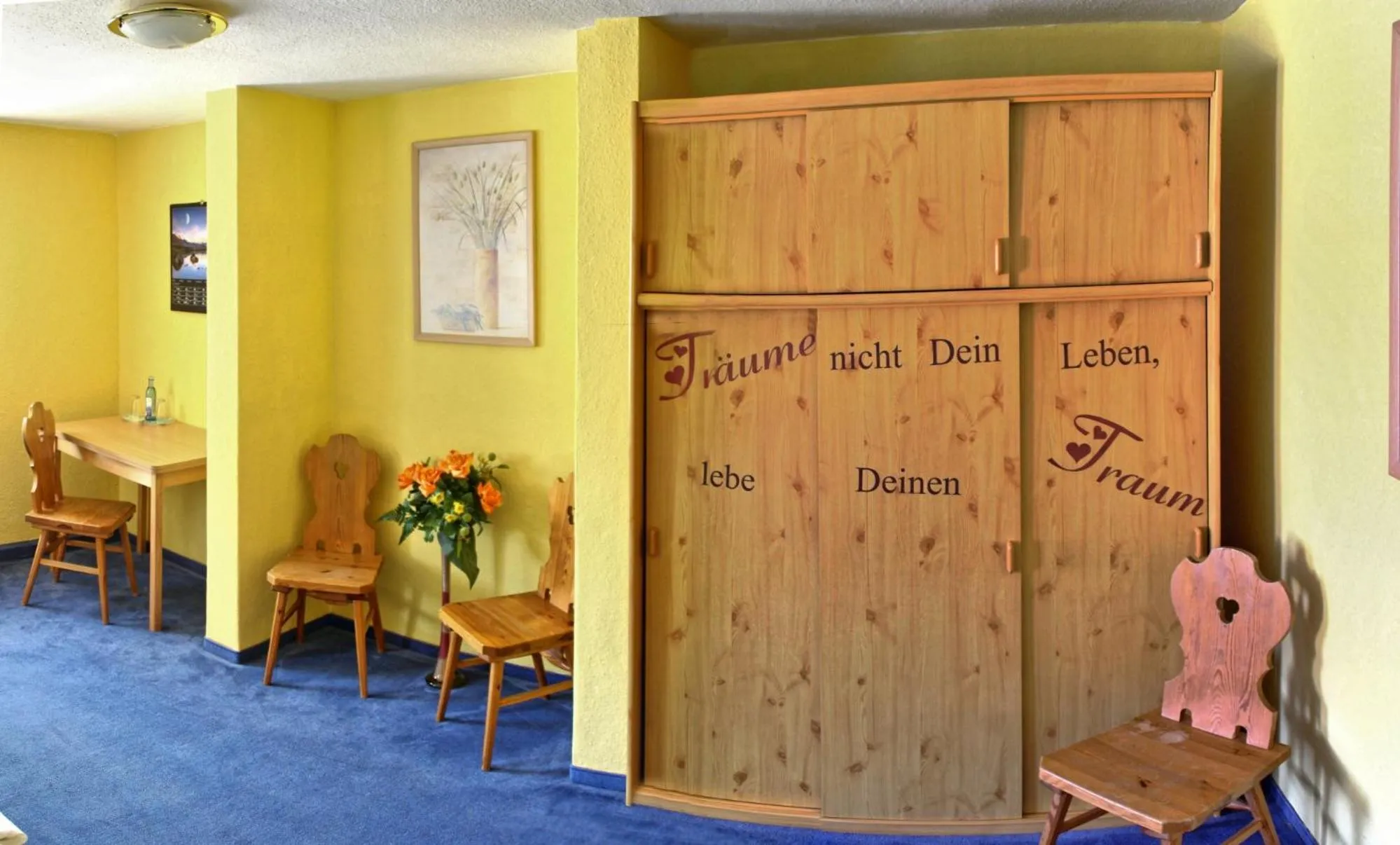 Decorative detail in Hotel Schwarzes Ross Siebenlehn