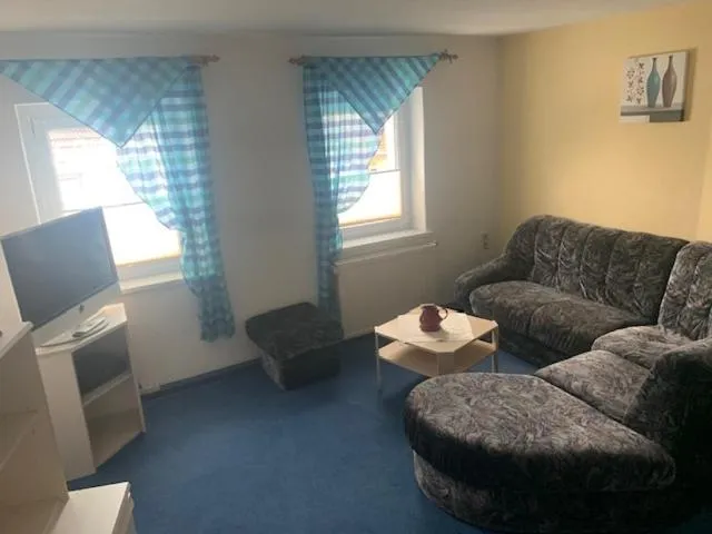 Living room in Hotel Schwarzes Ross Siebenlehn