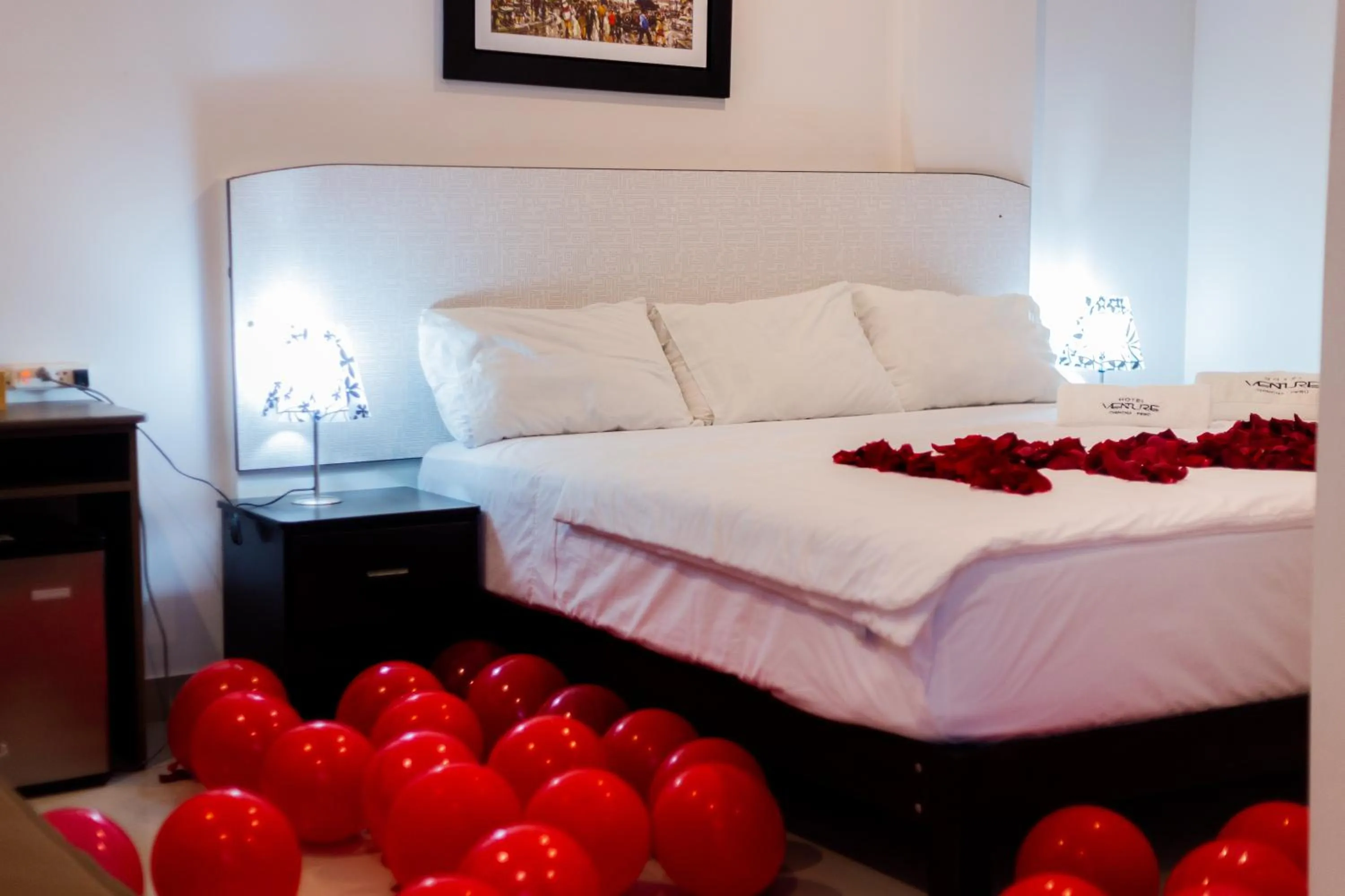 Bed in Hotel Venture