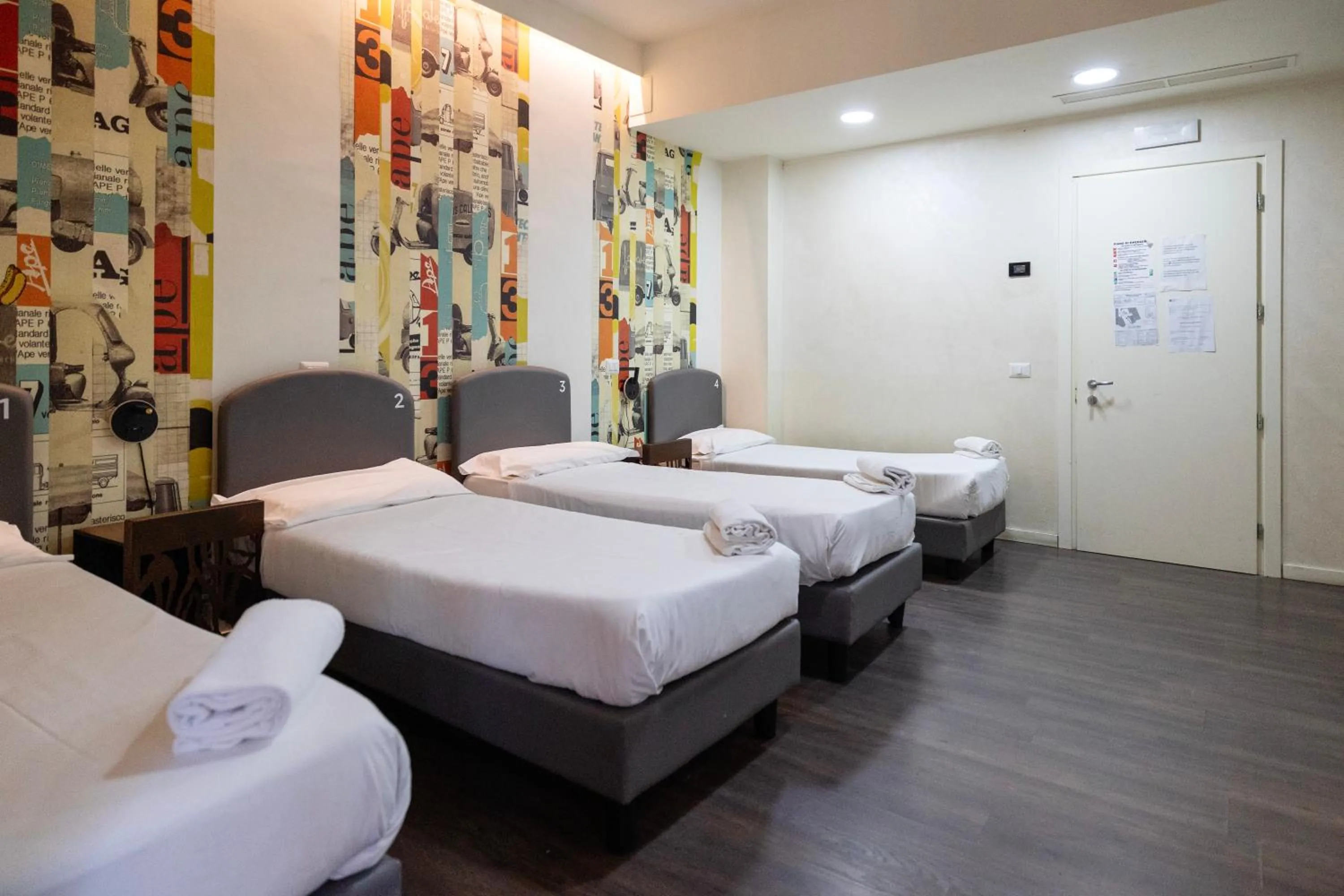 Bedroom, Bed in Hostel Trastevere