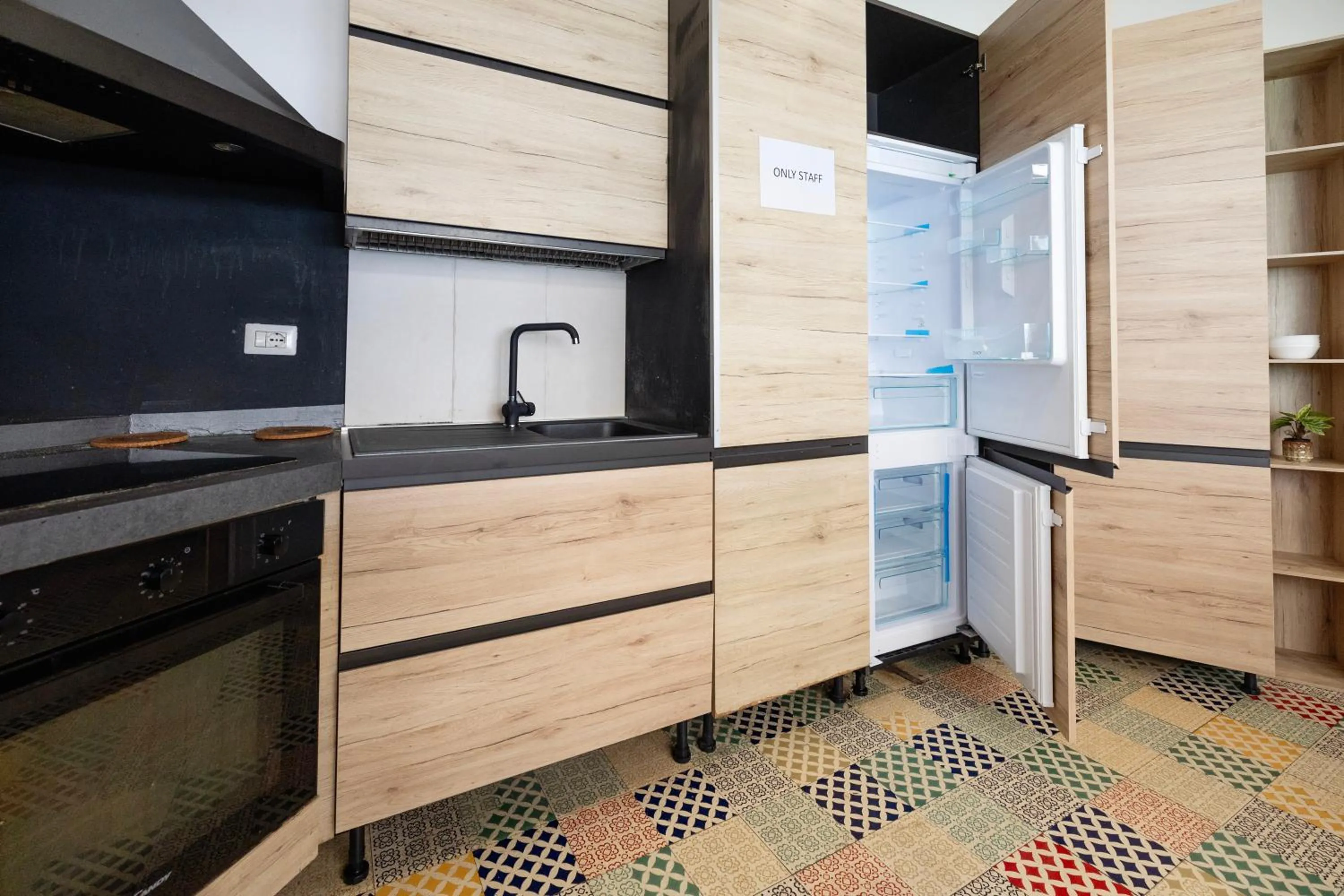 Kitchen or kitchenette in Hostel Trastevere