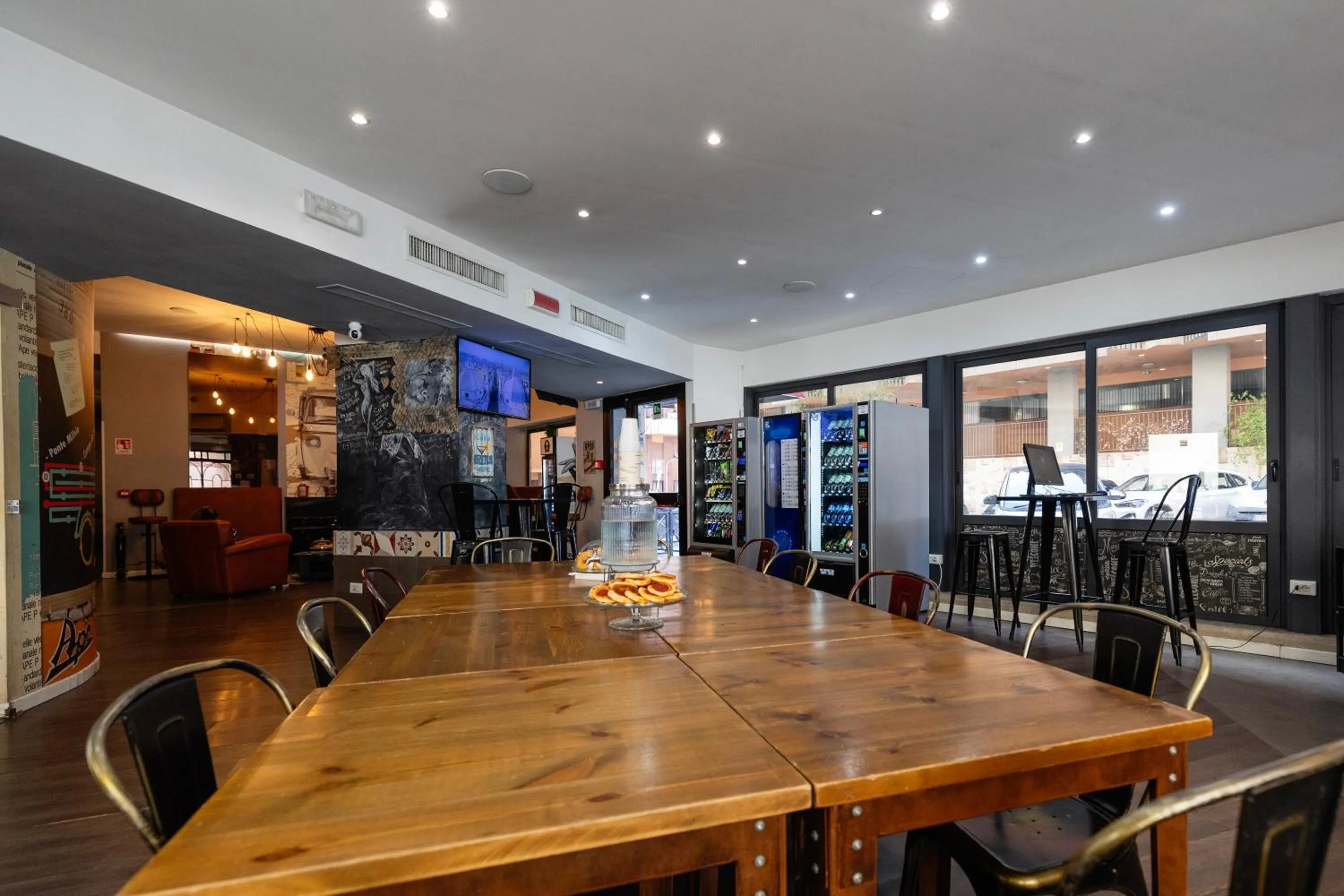 Lobby or reception in Hostel Trastevere