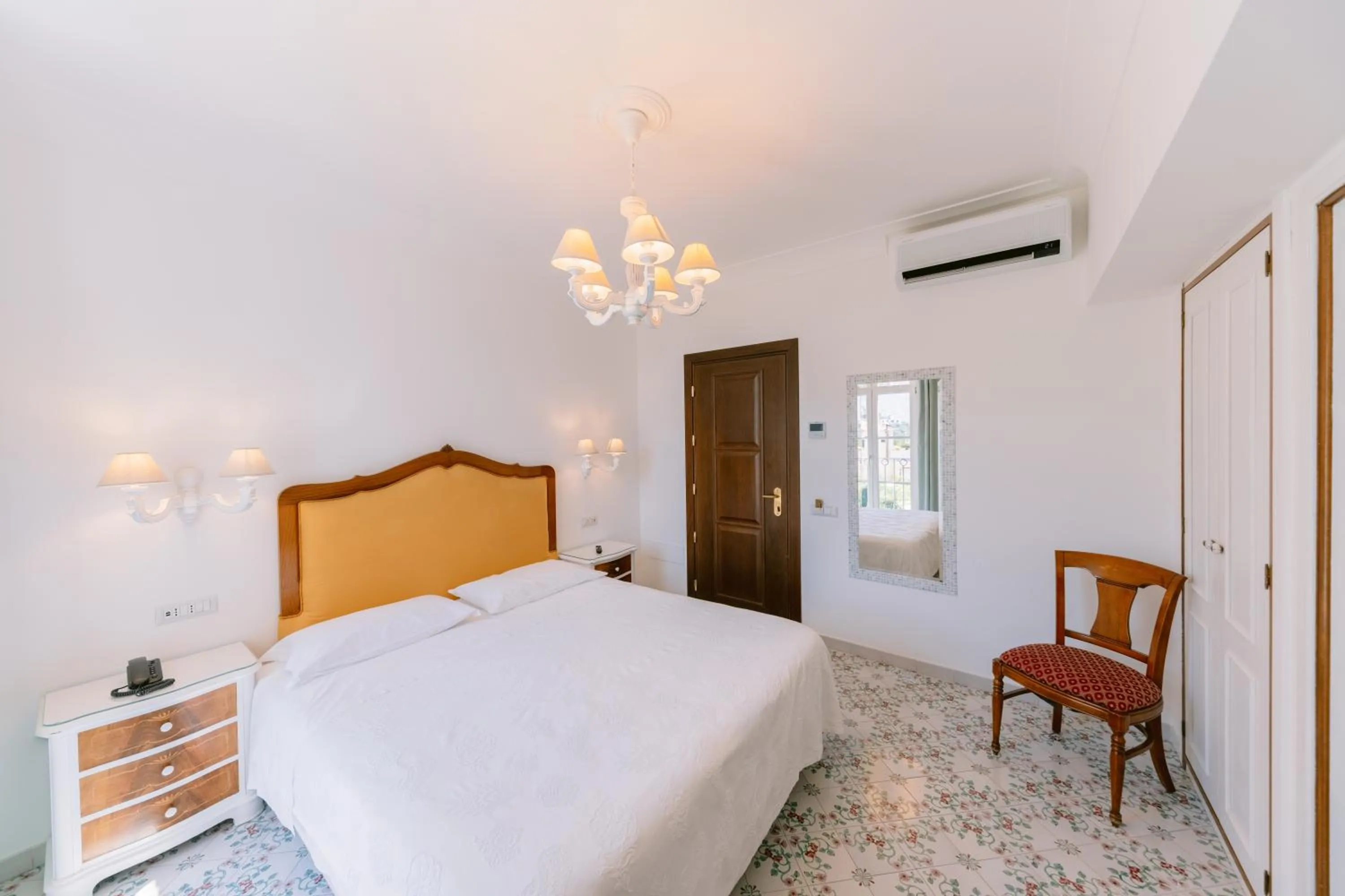 Bed in Hotel Giordano