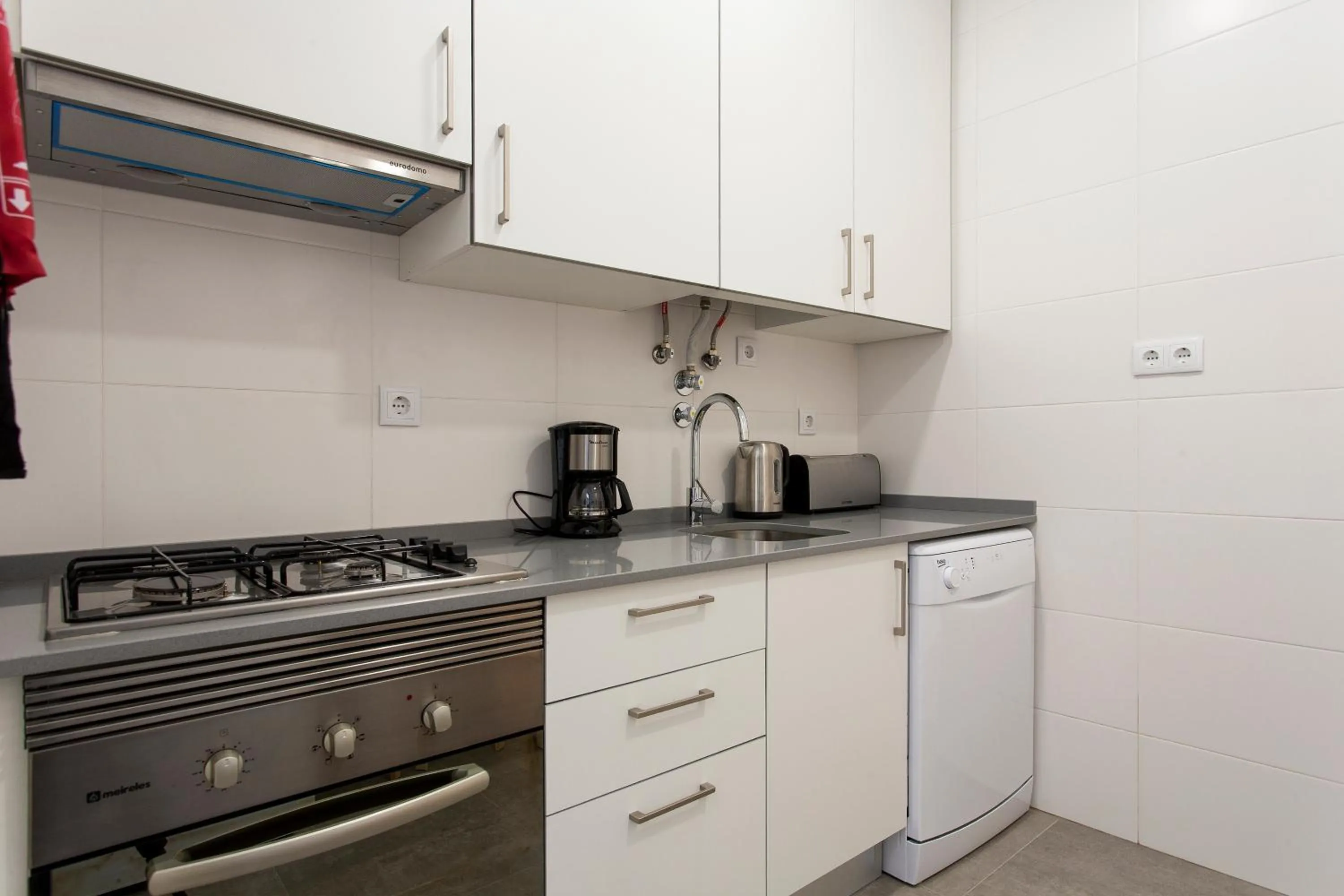 Kitchen or kitchenette in Central Downtown by Central Hill Apartments