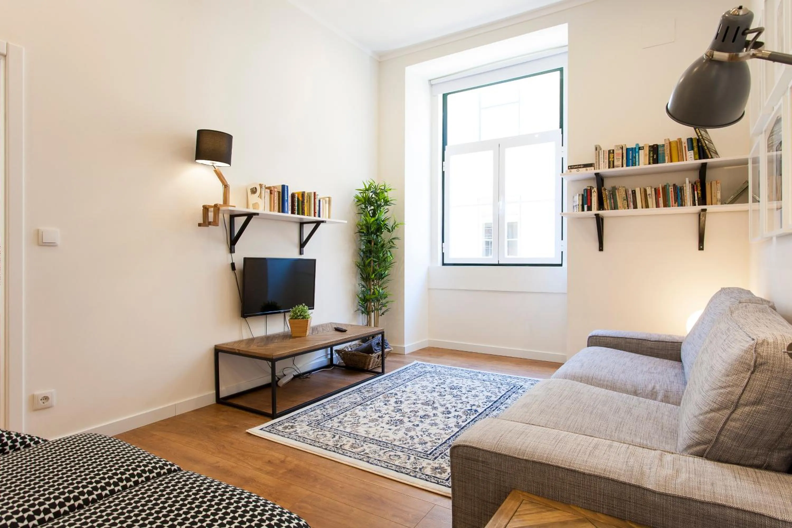 Living room in Central Downtown by Central Hill Apartments