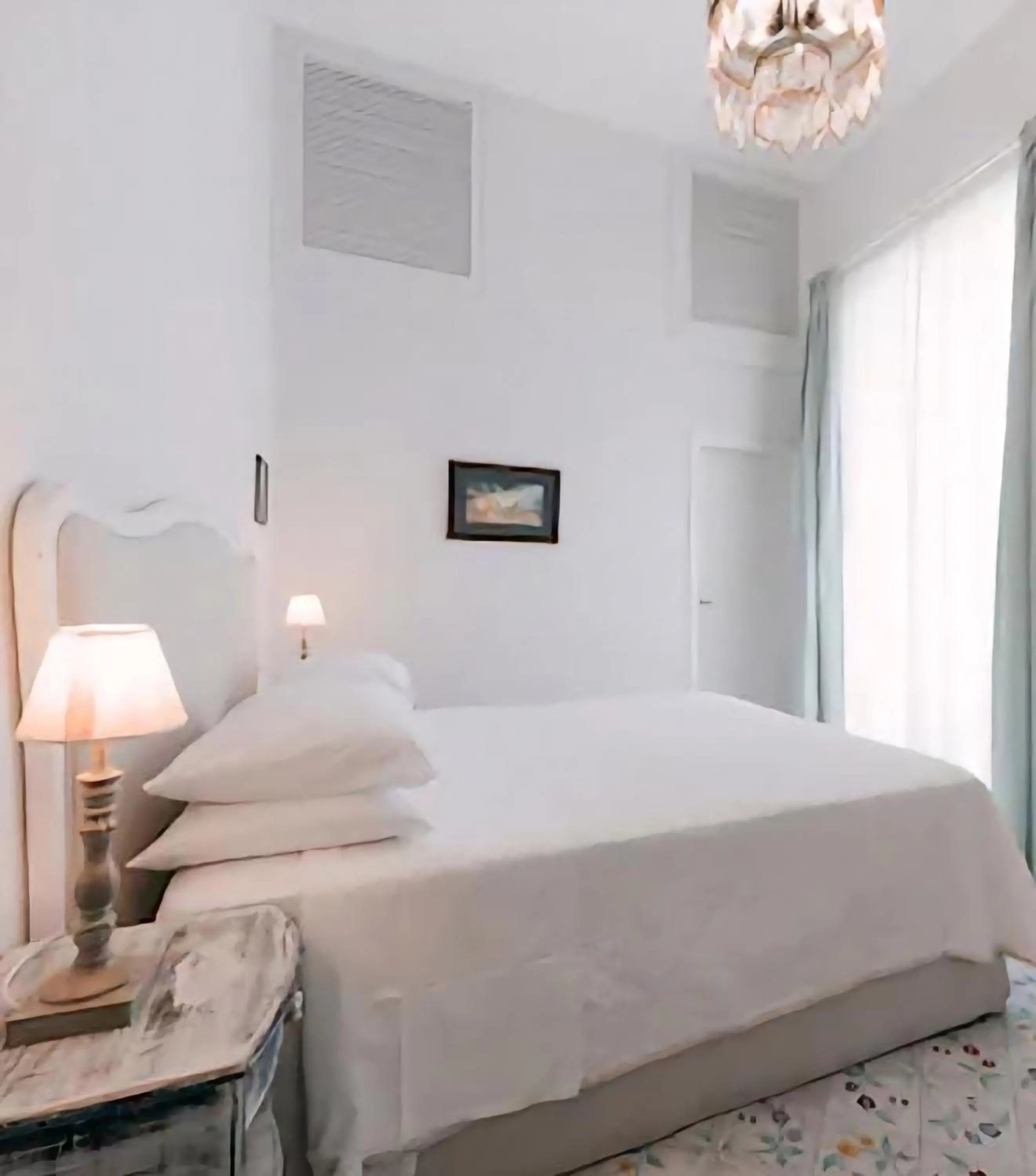 Bed in Hotel Villa Maria