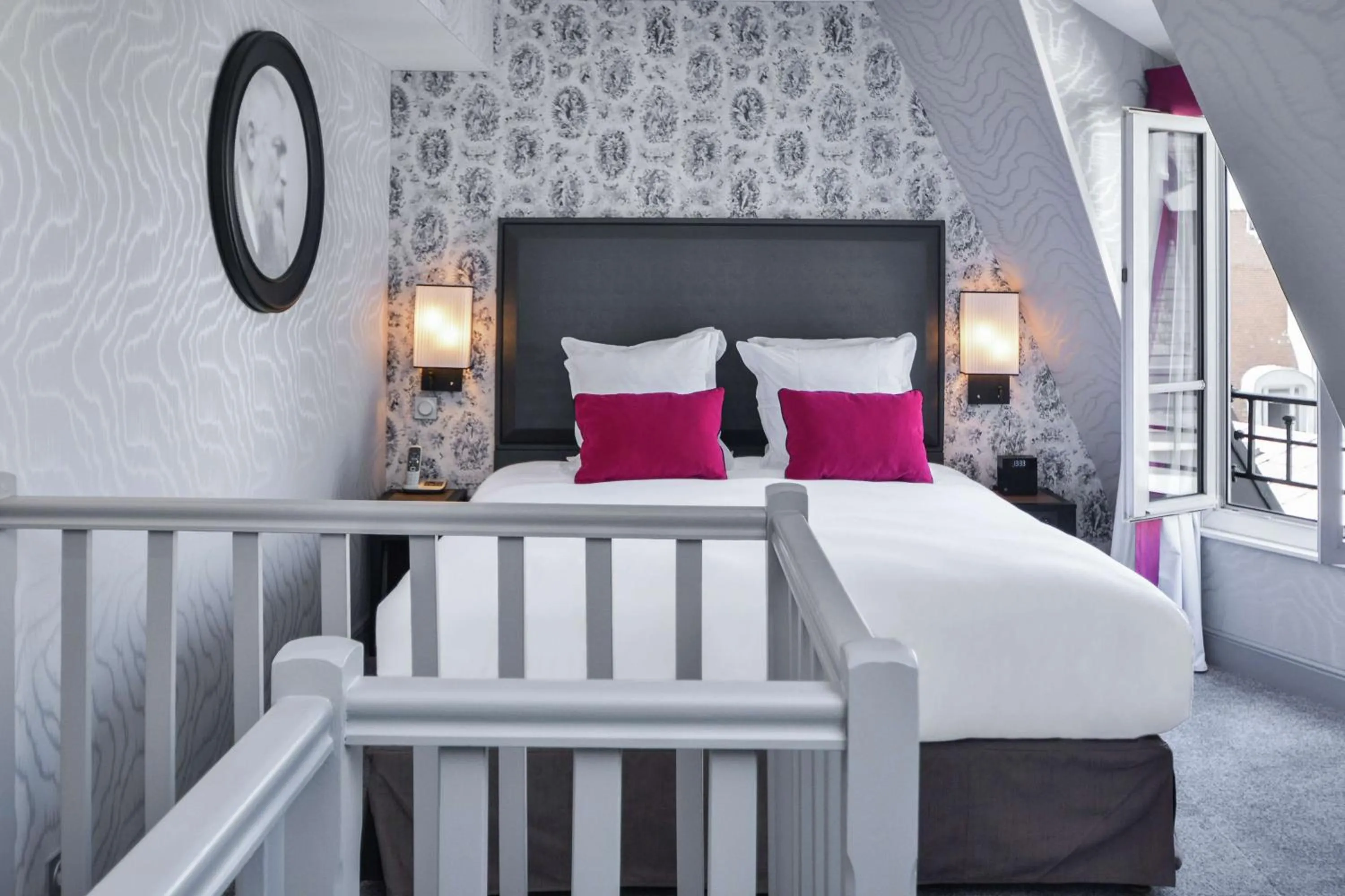 Bed in Maison Astor Paris, Curio Collection by Hilton