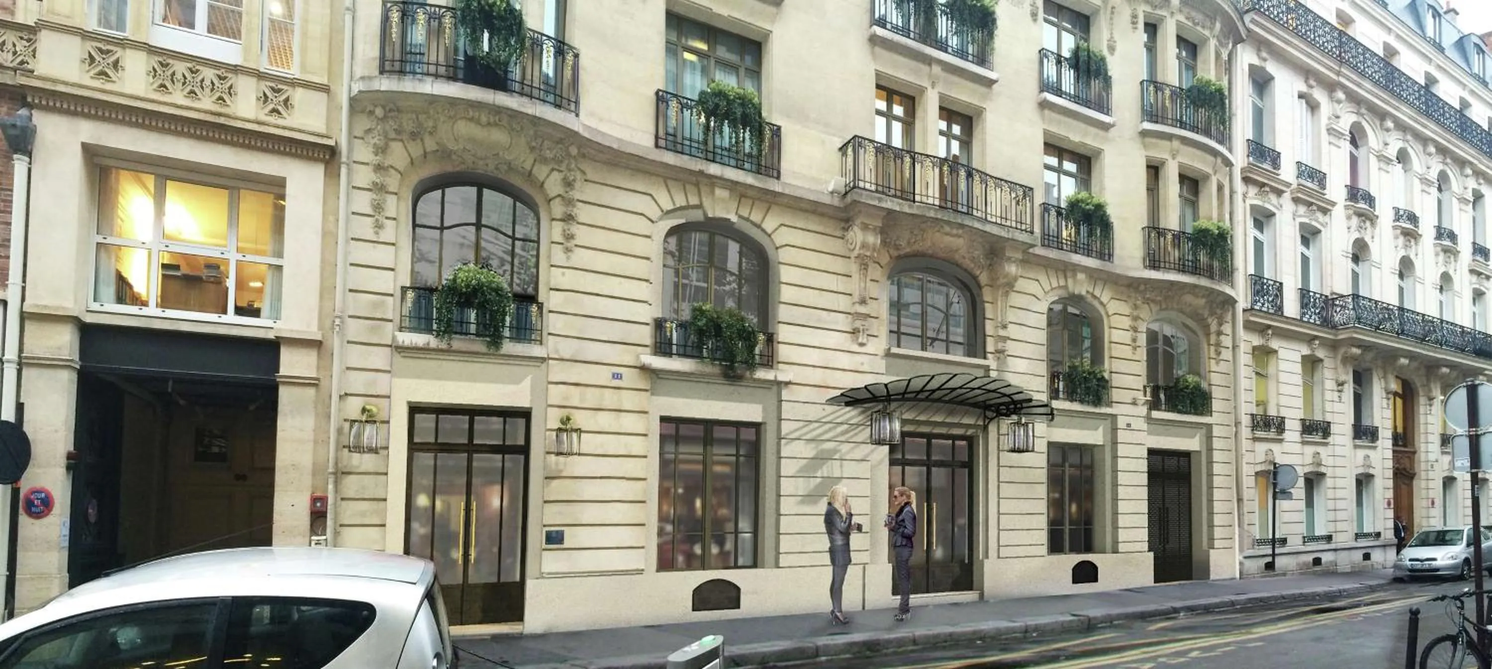 Property building in Maison Astor Paris, Curio Collection by Hilton