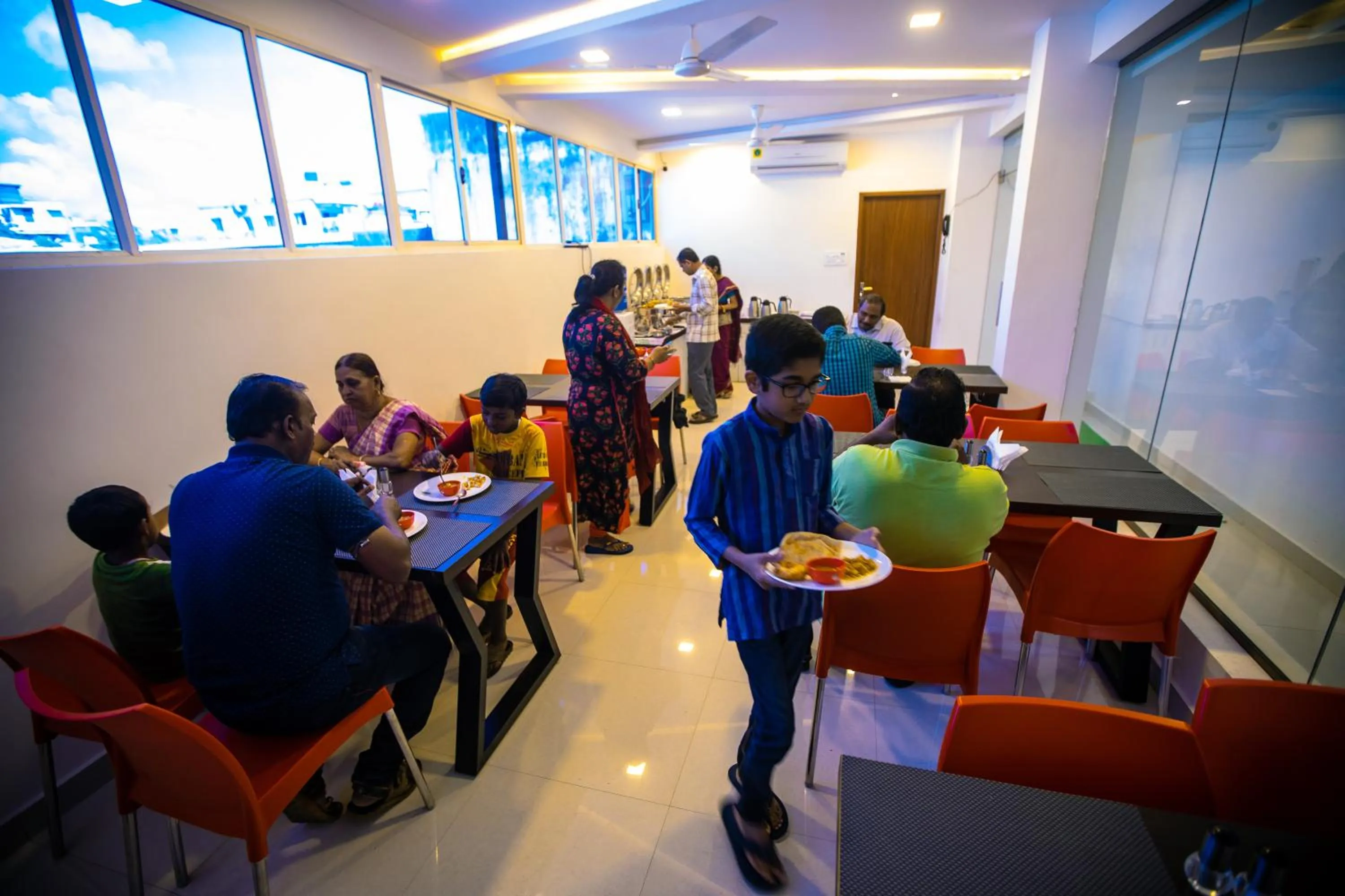 Restaurant/places to eat in Orion Residency Hotel Near Chennai Central Railway Station