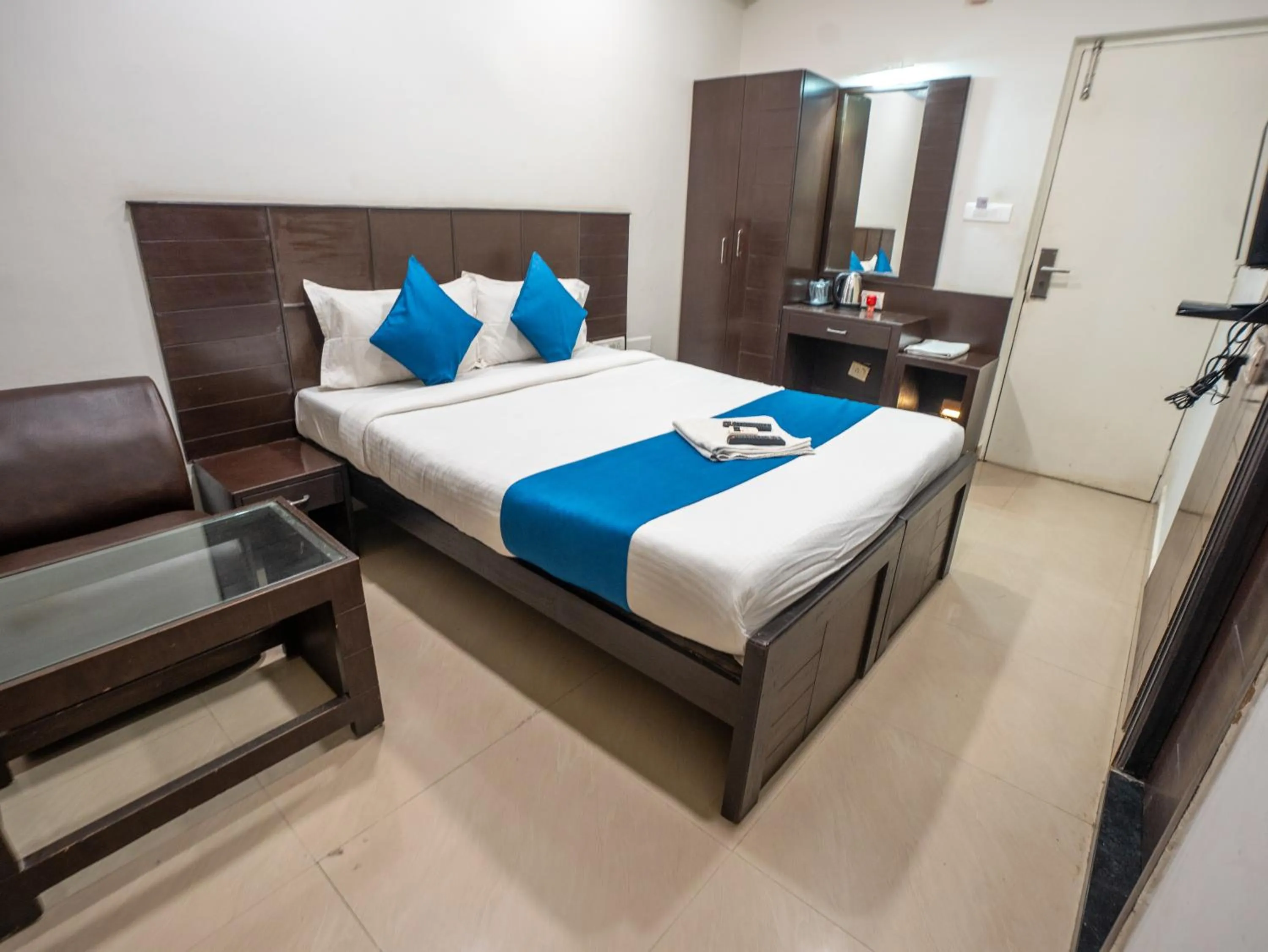 Bed in Orion Residency Hotel Near Chennai Central Railway Station