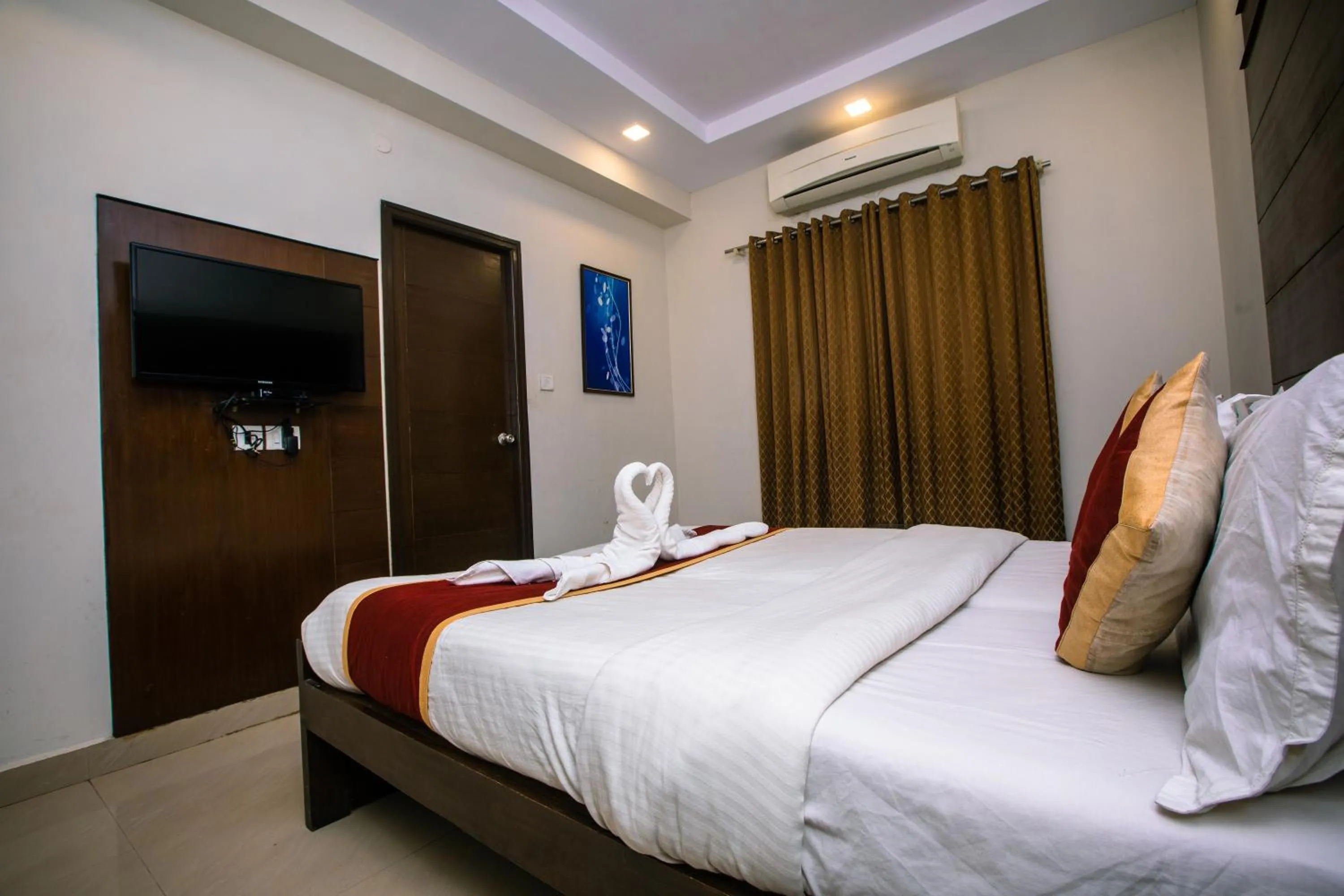 Bed in Orion Residency Hotel Near Chennai Central Railway Station