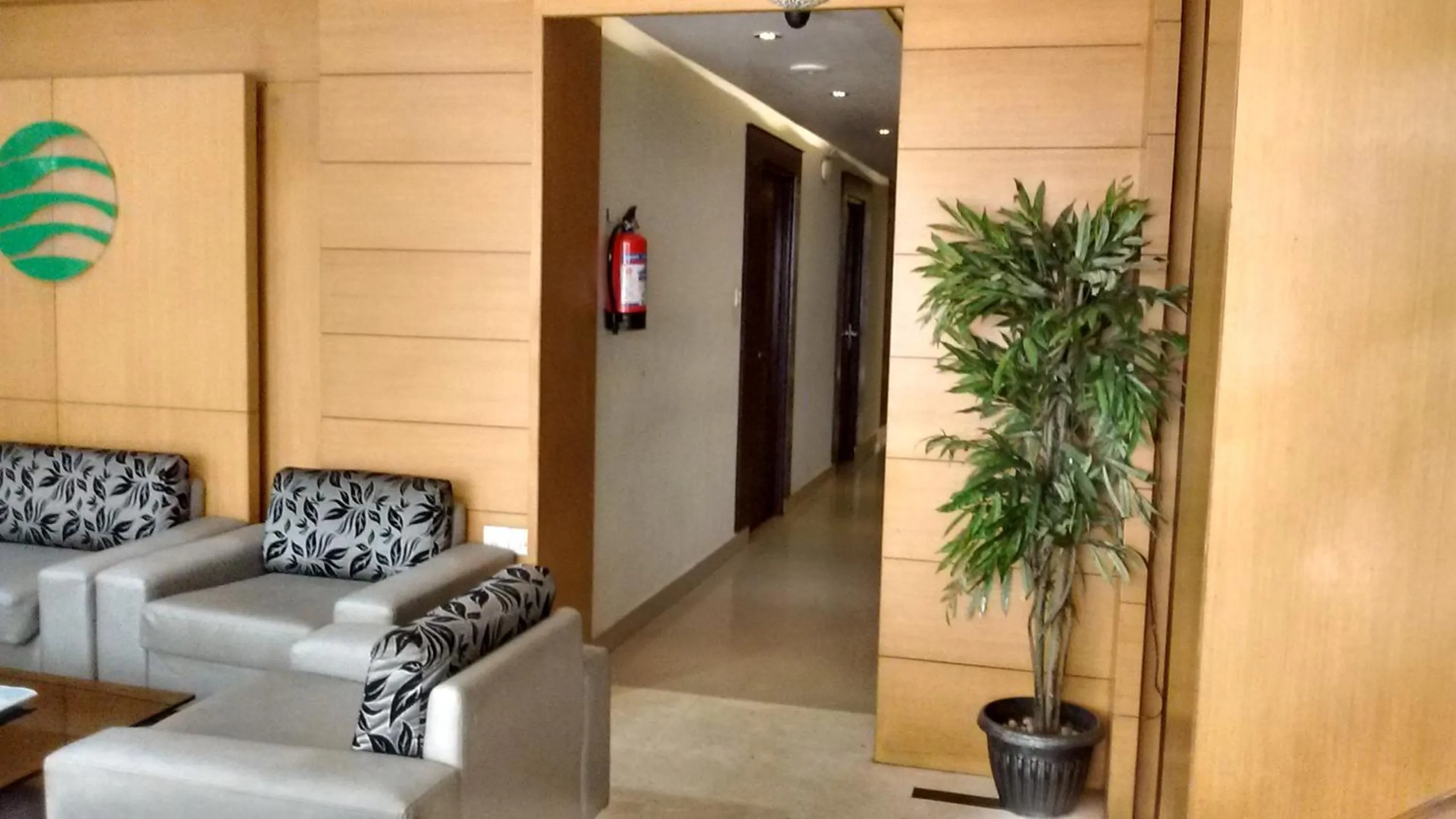 Seating area in Orion Residency Hotel Near Chennai Central Railway Station