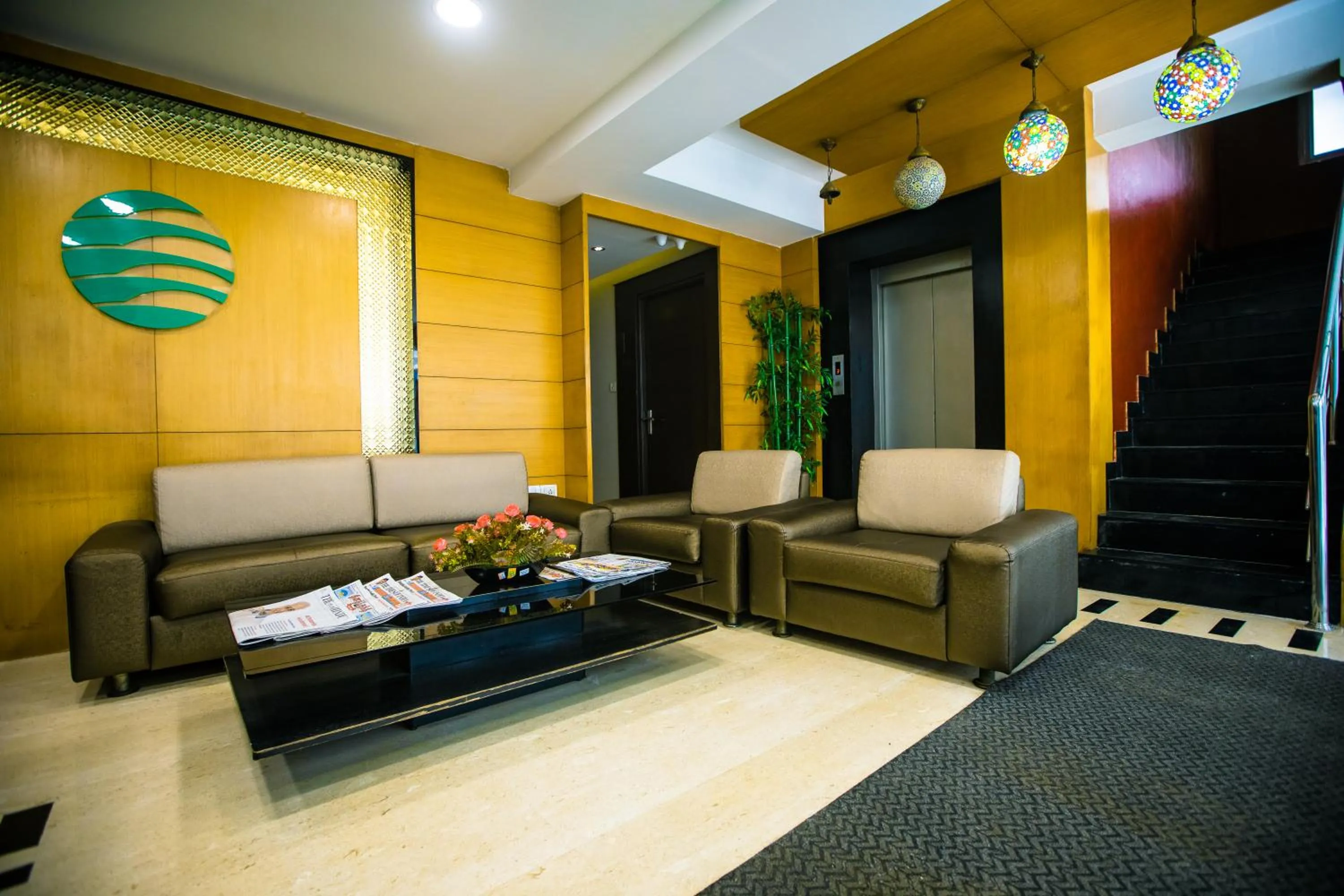 Lobby or reception in Orion Residency Hotel Near Chennai Central Railway Station