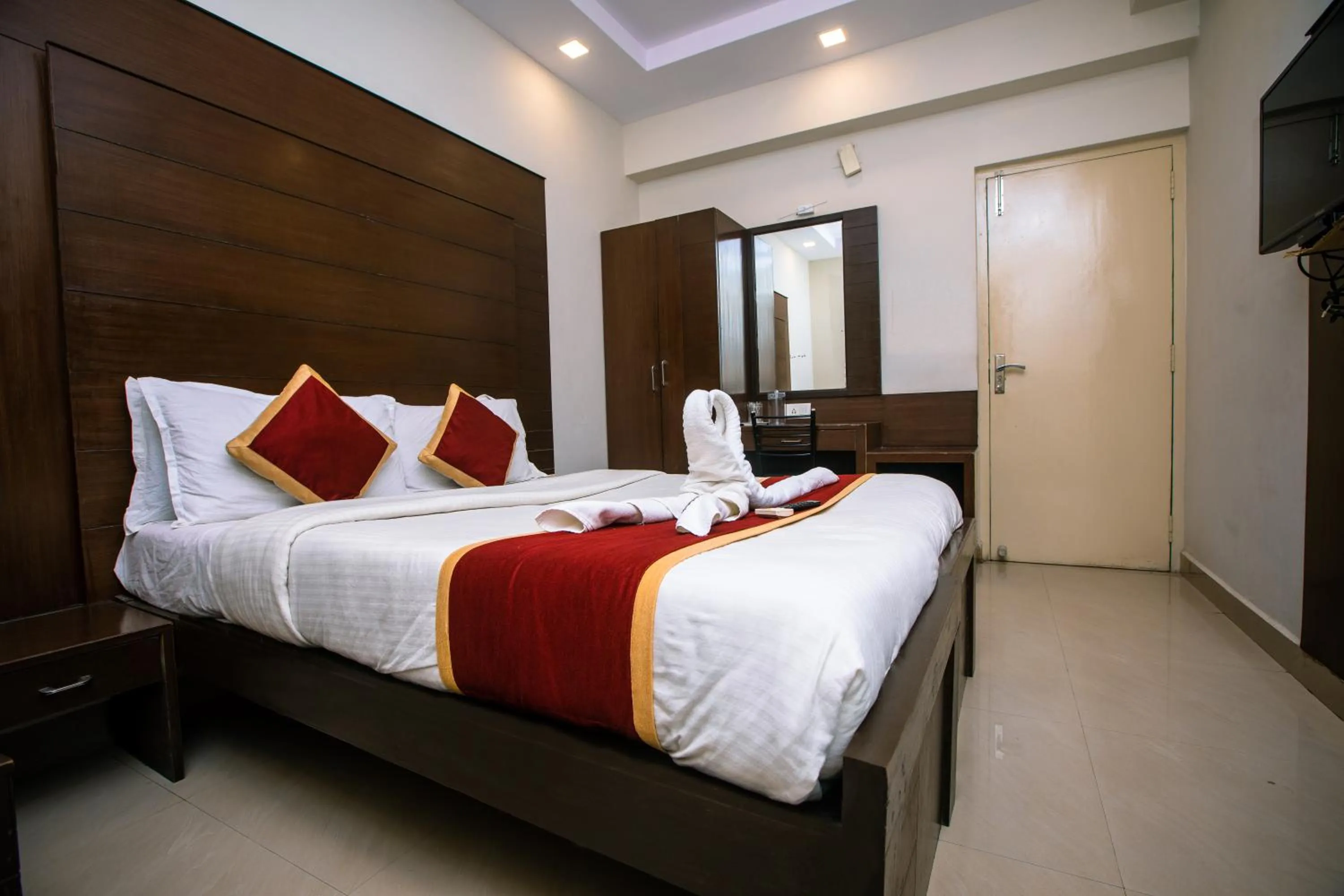 Bed in Orion Residency Hotel Near Chennai Central Railway Station