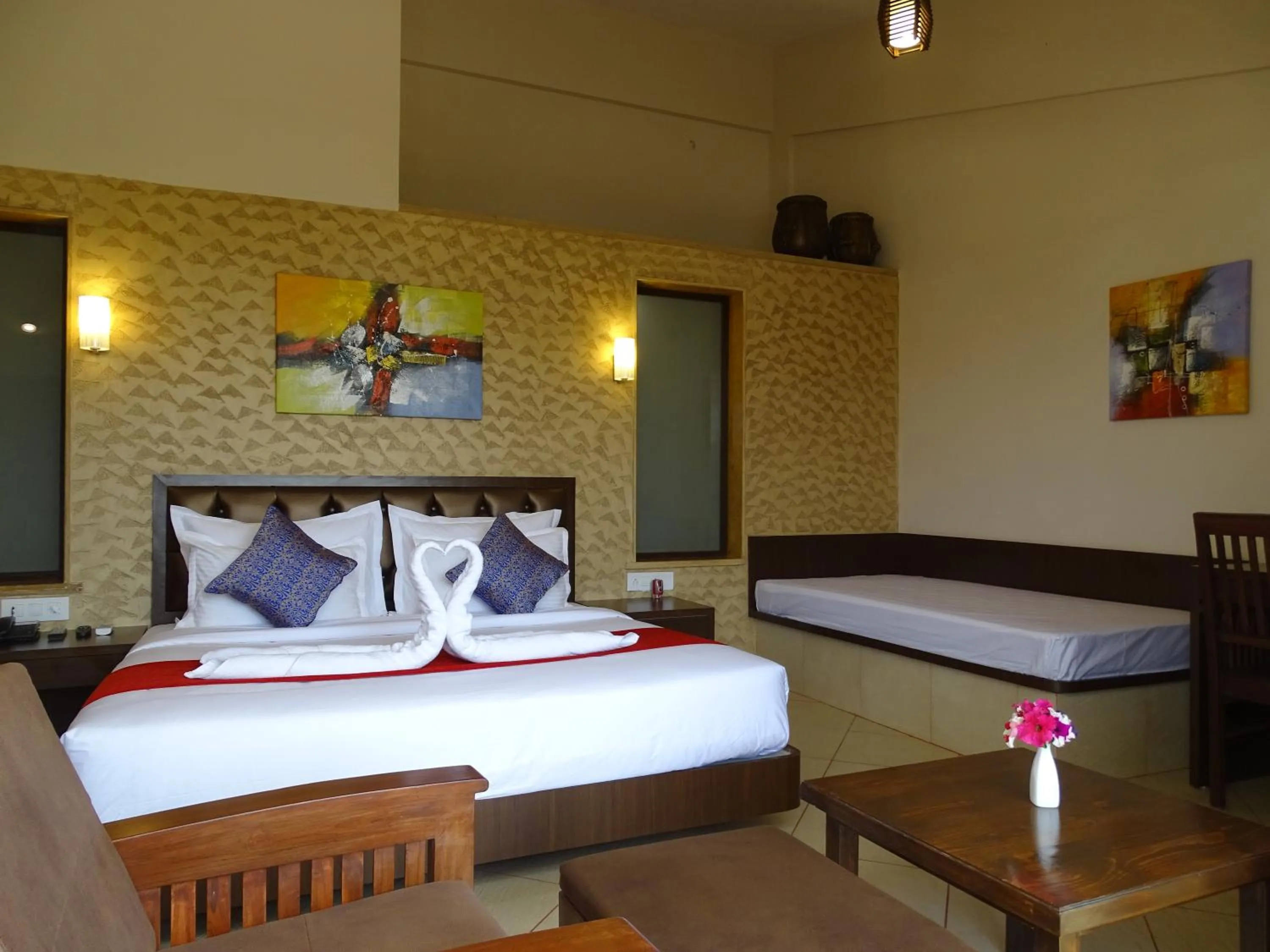 Balcony/Terrace, Bed in Misty Meadows, Lonavala