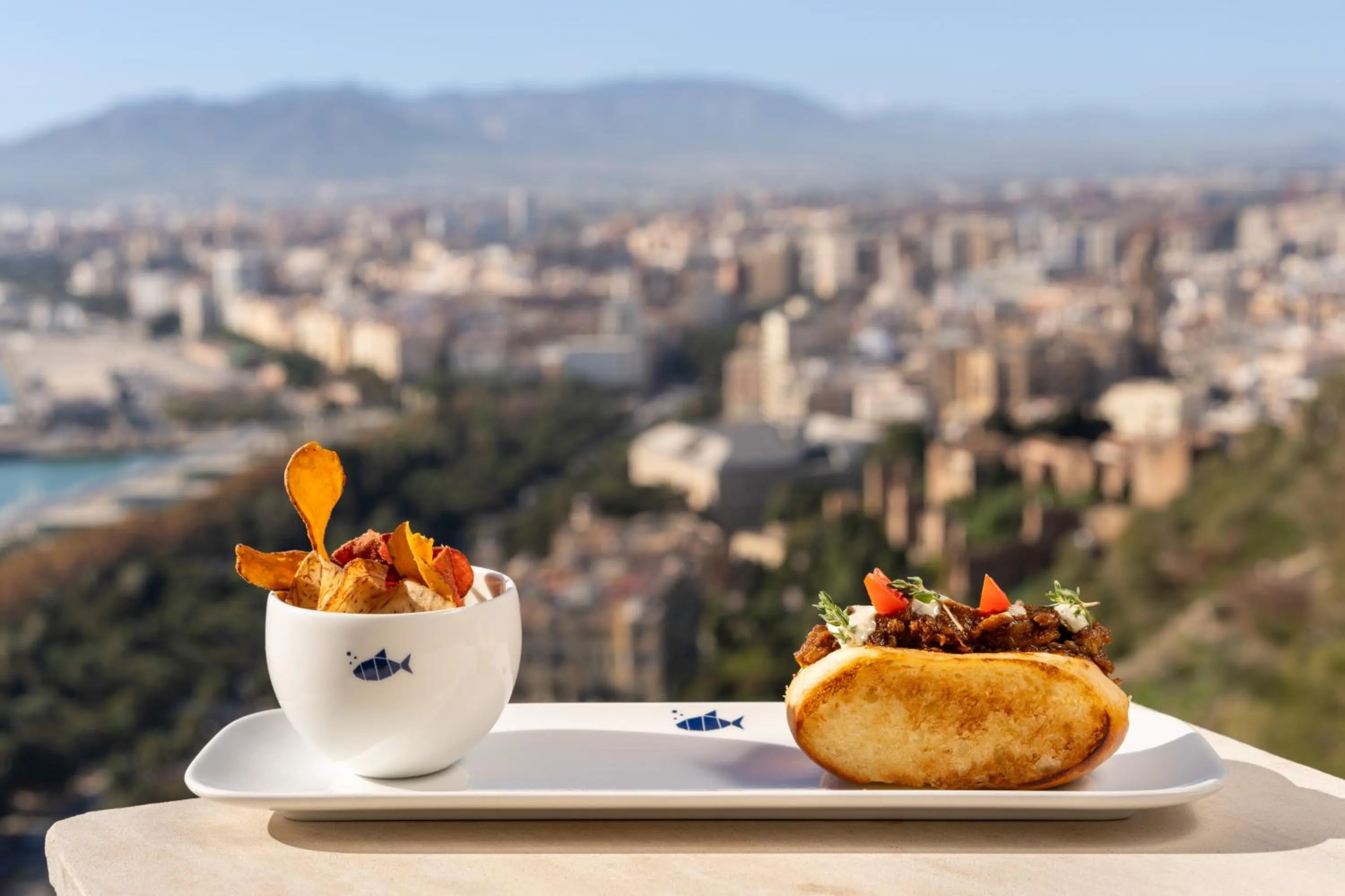 Restaurant/places to eat in Parador de Málaga Gibralfaro