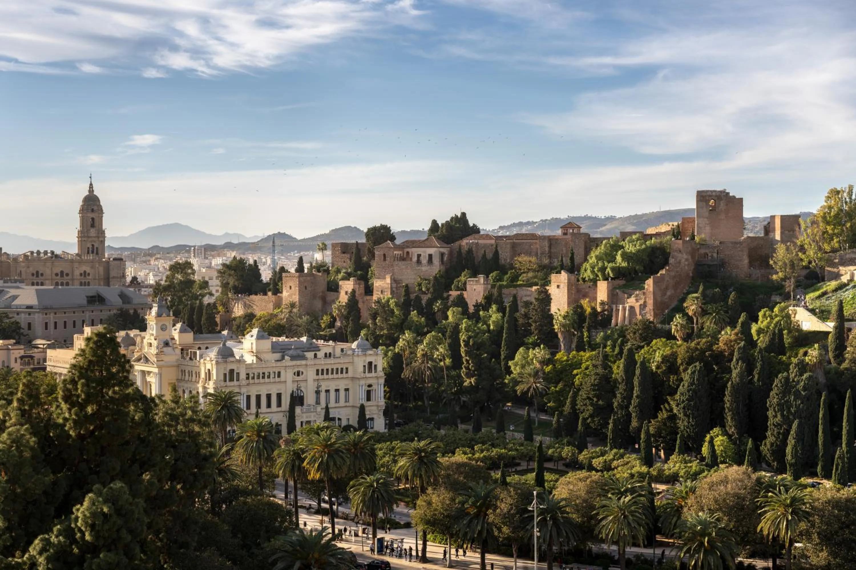 Location in Parador de Málaga Gibralfaro