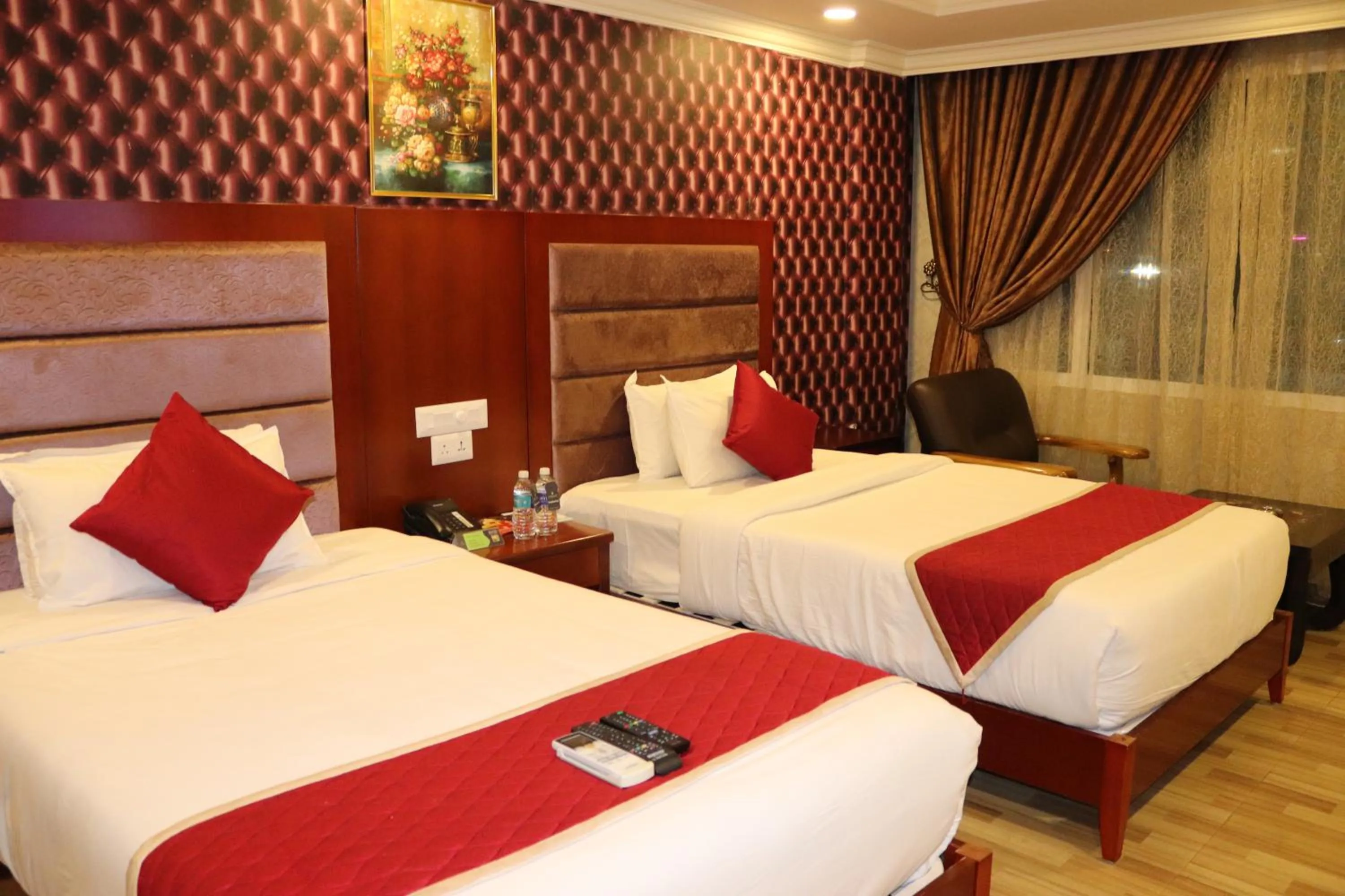 Bedroom, Bed in Hyders Park The Business Hotel