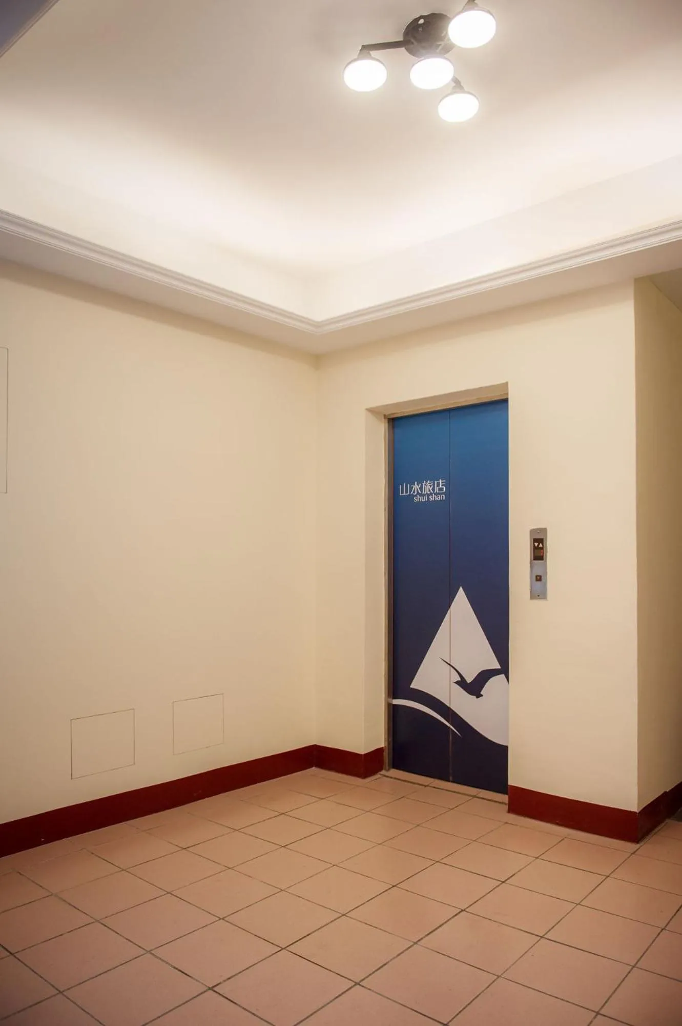 Decorative detail in Shan Shui Hostel