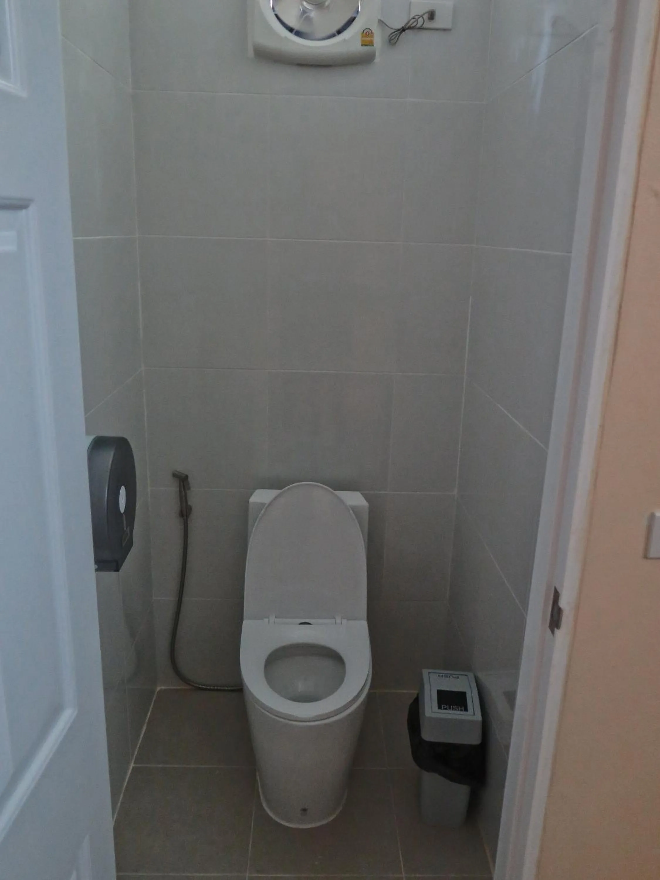 Toilet in New Heaven Dive School and Resort