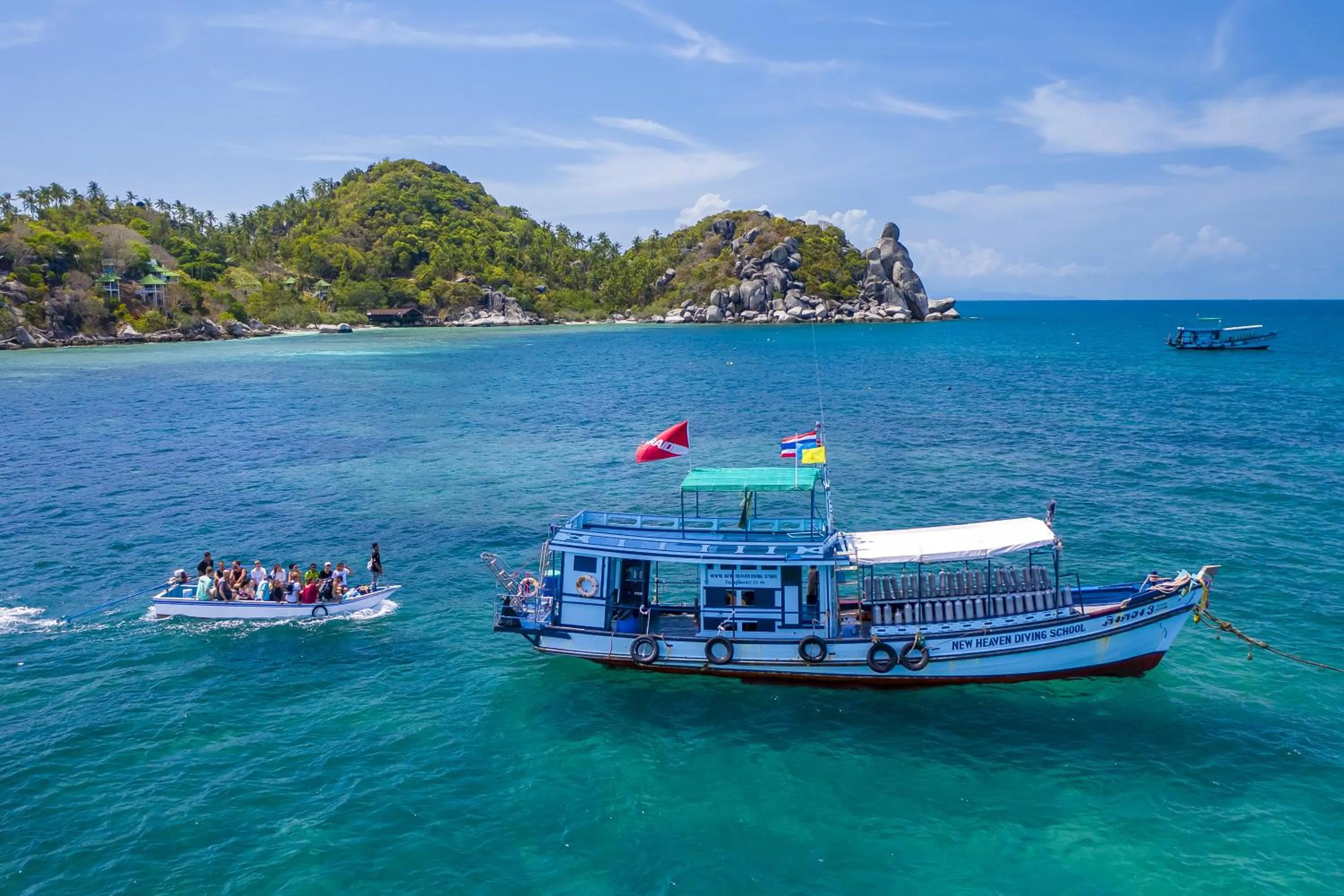 Natural landscape in New Heaven Dive School and Resort