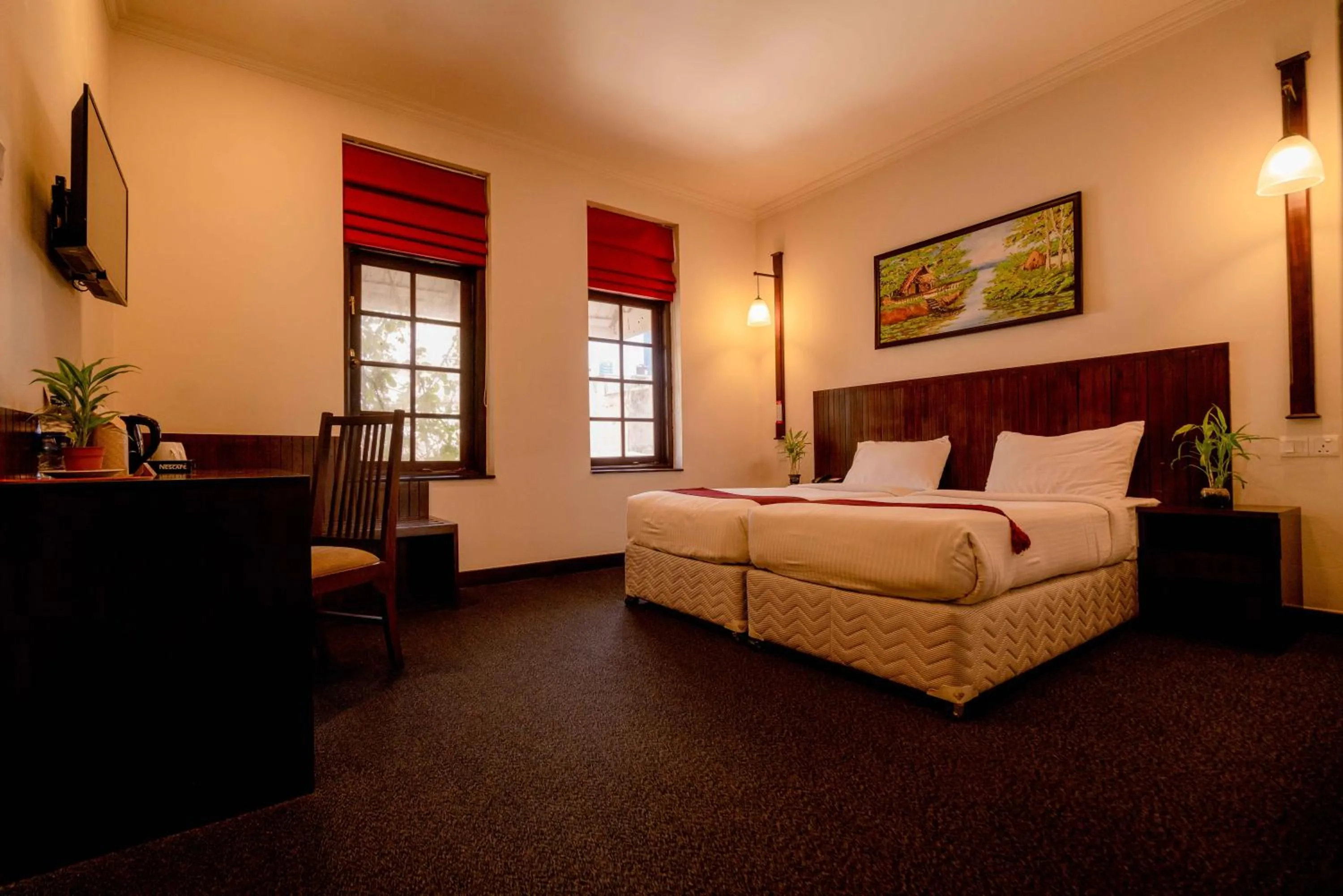 TV and multimedia, Bed in Hotel Nippon Colombo