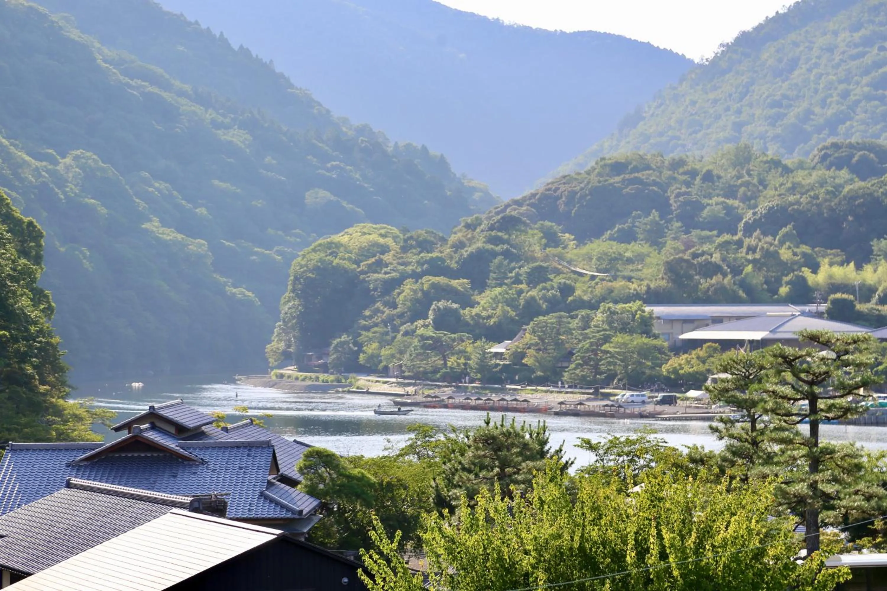 Natural landscape in Hotel Arashiyama