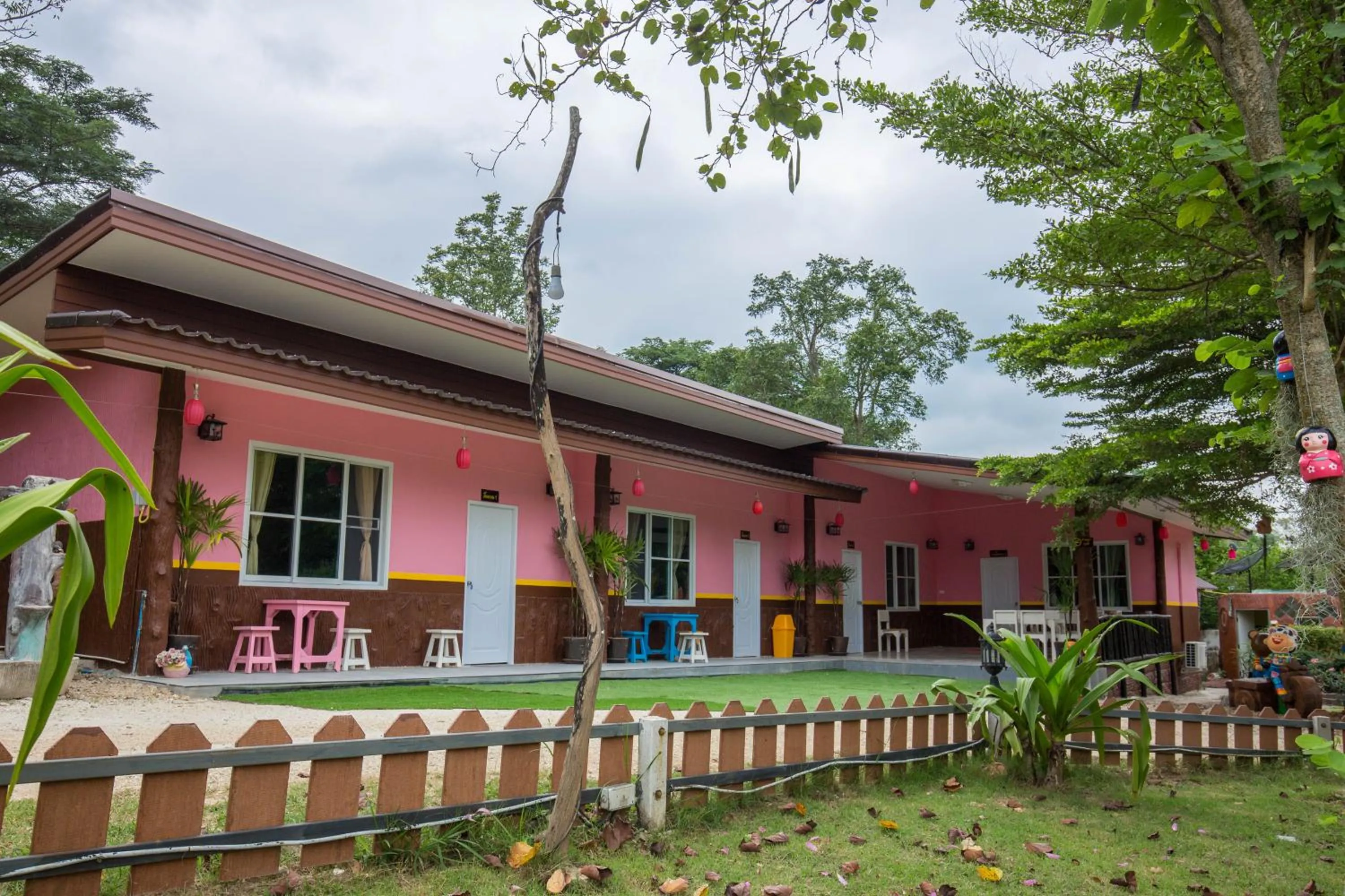 Garden view in Tanihill Resort