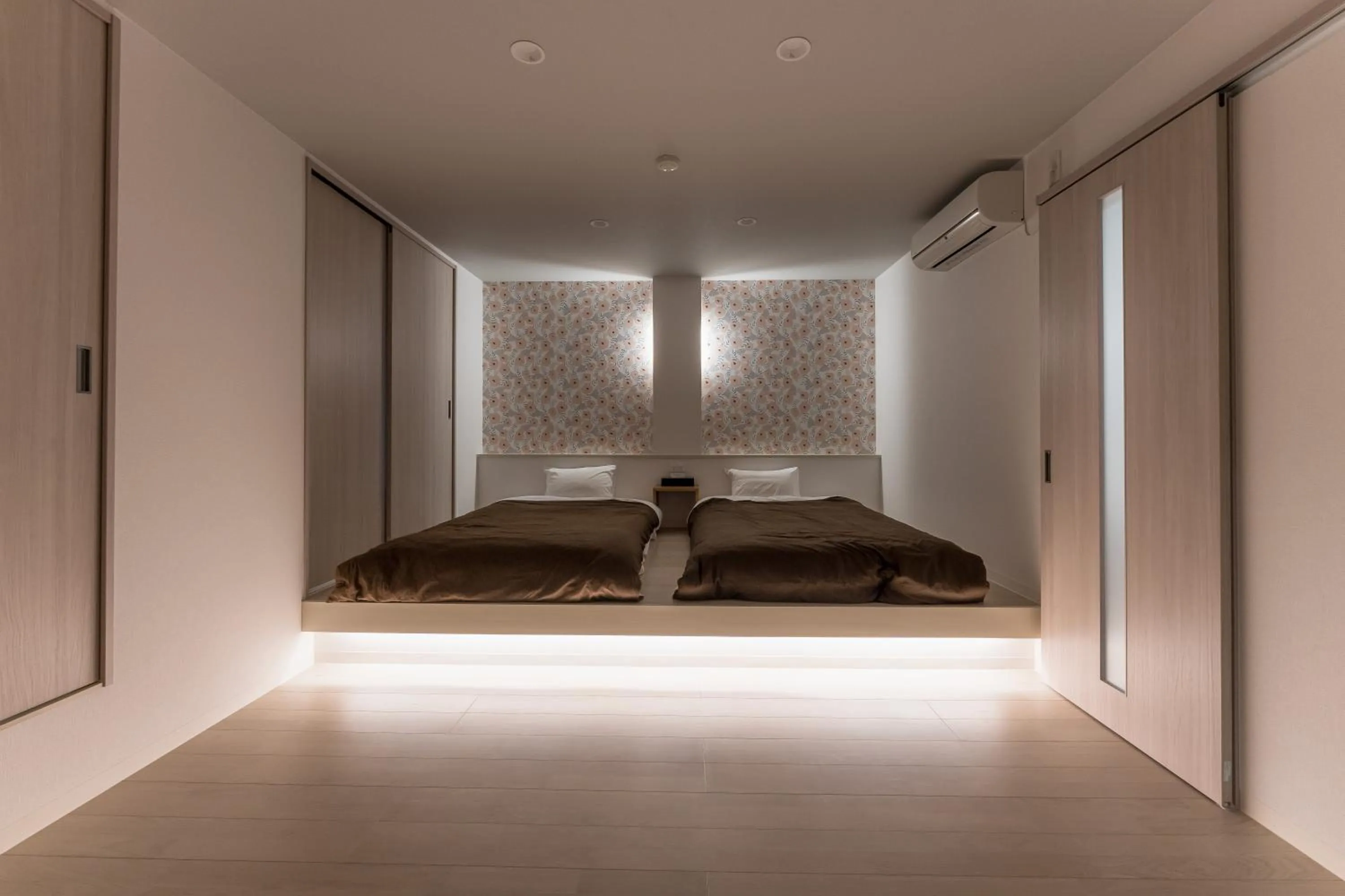 Bed in Okutsu Onsen Komeya Club