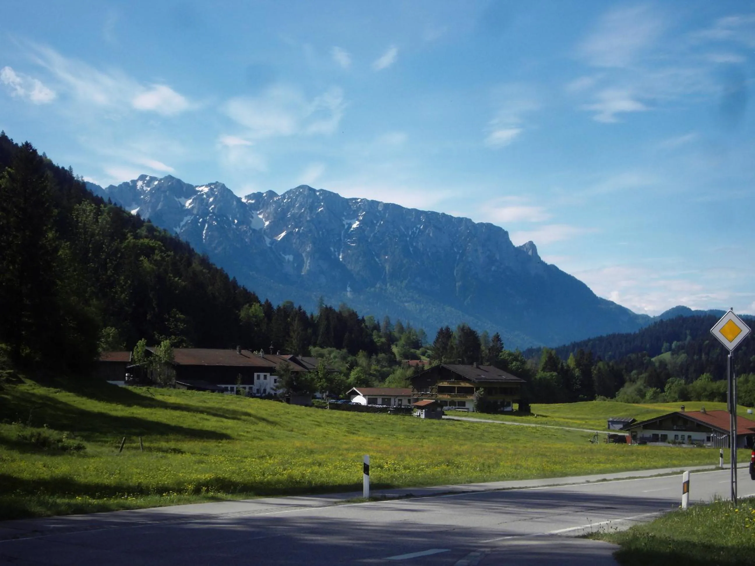 Natural landscape in Posthotel Sachrang