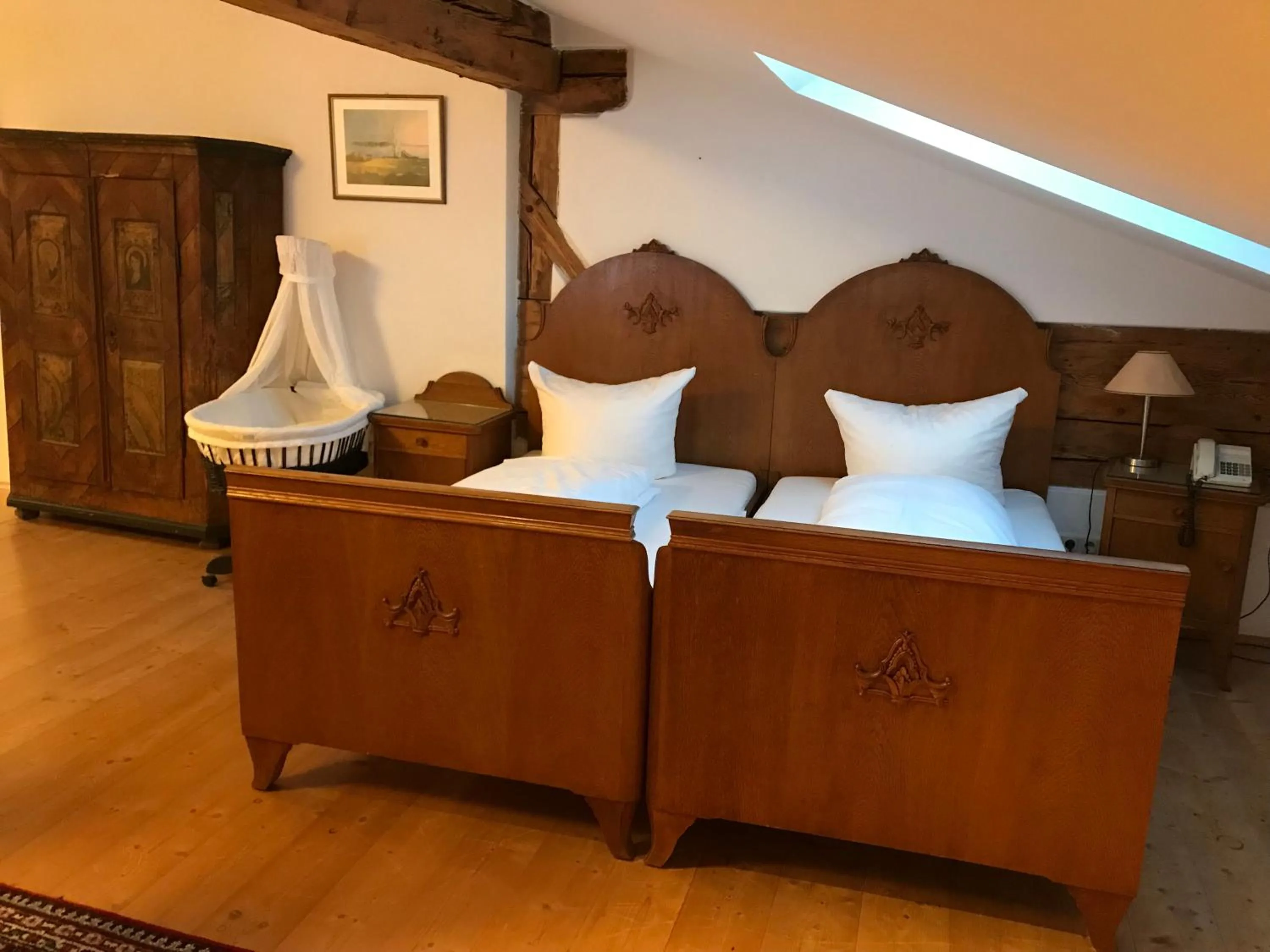 Bed in Posthotel Sachrang