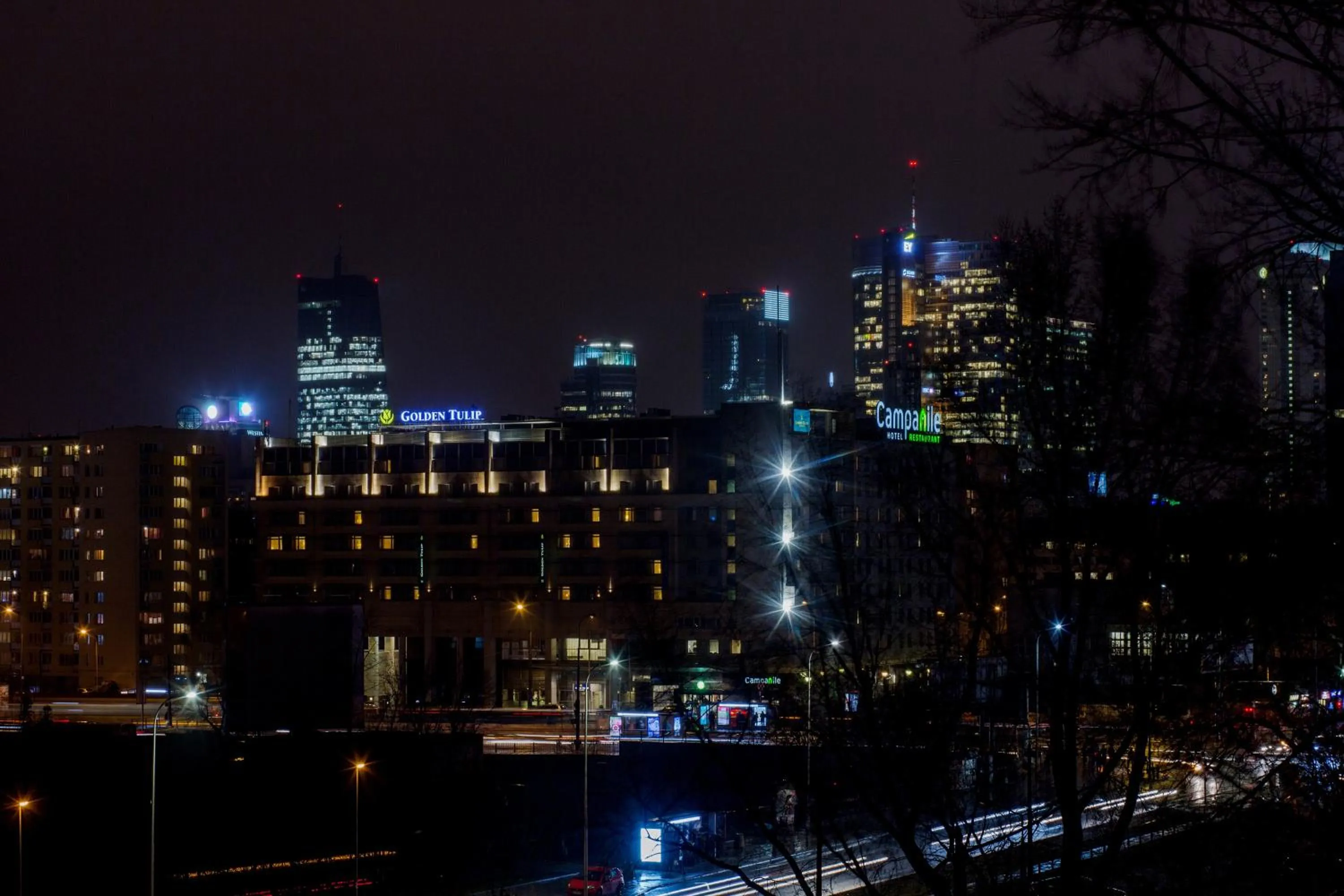 City view in ShortStayPoland Aleje Jerozolimskie (B13)