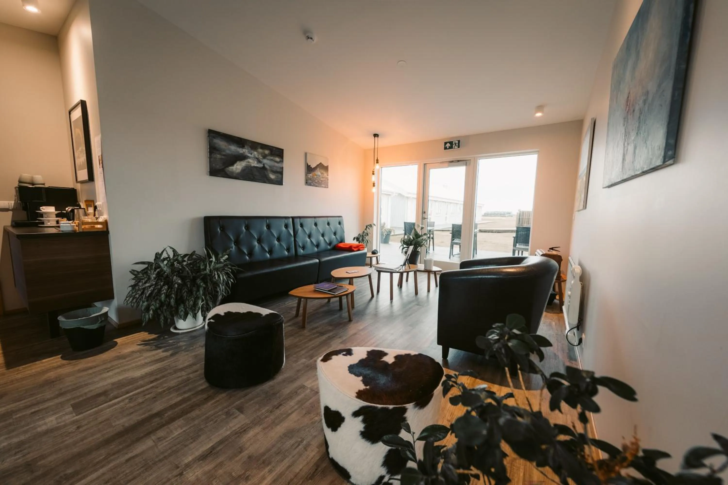 Seating area in Hotel Vos