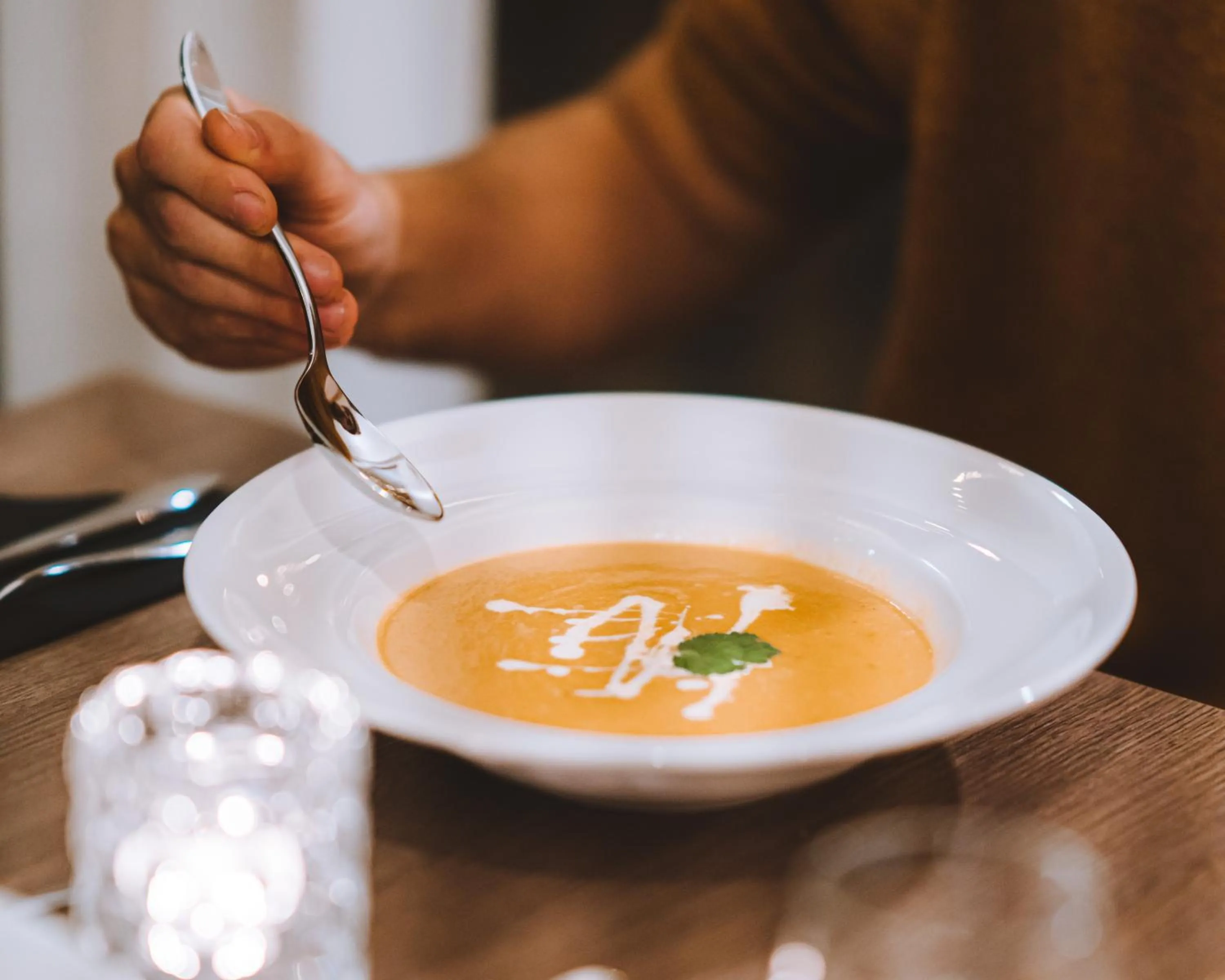 Food and drinks in Hotel Vos