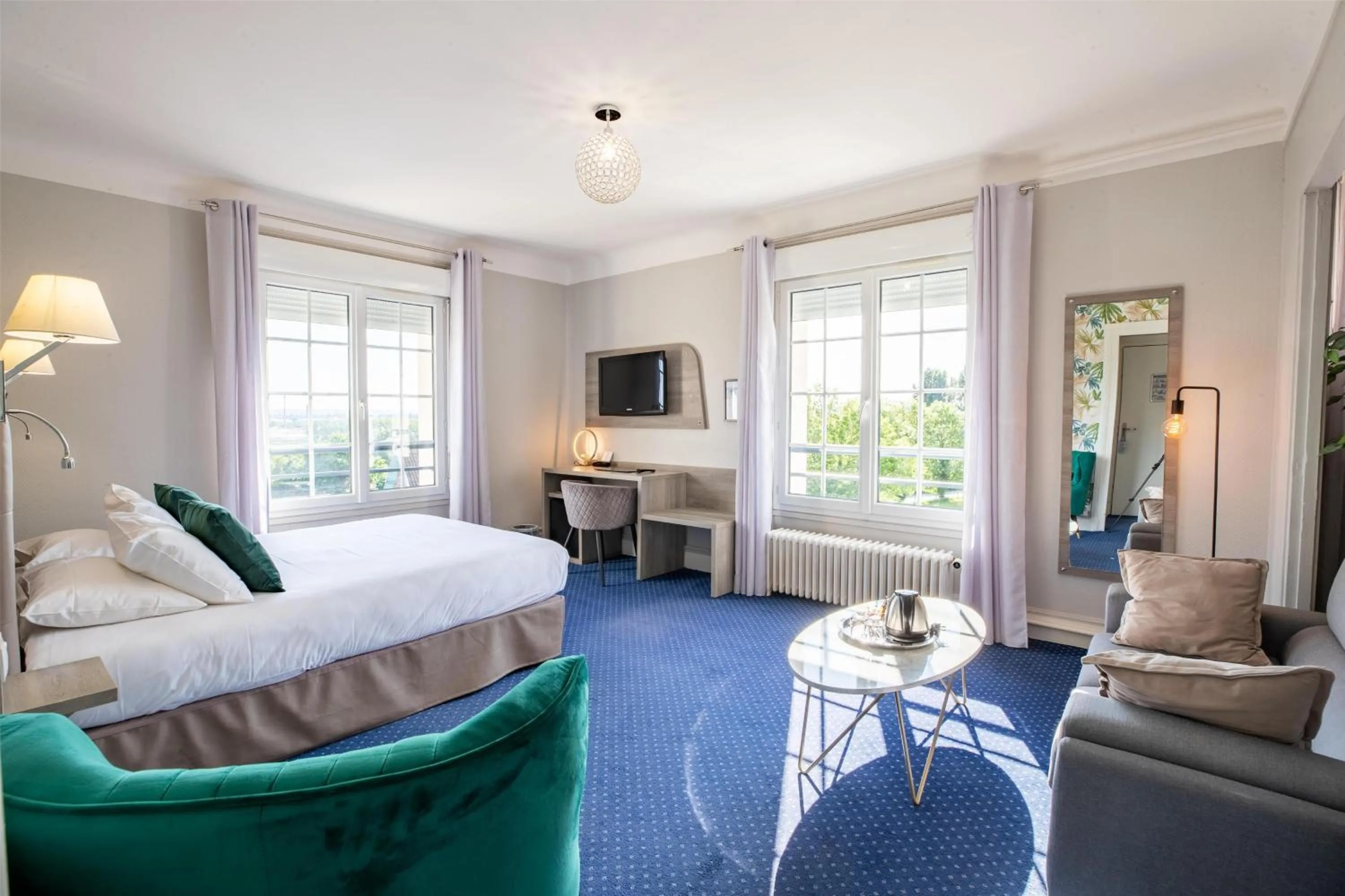 Bedroom, Bed in Sure Hotel by Best Western Port Jérome - Le Havre