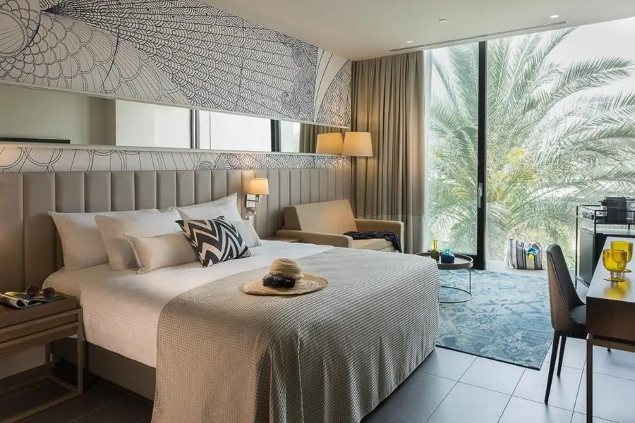 Photo of the whole room, Bed in U Boutique Kinneret by the Sea of Galilee