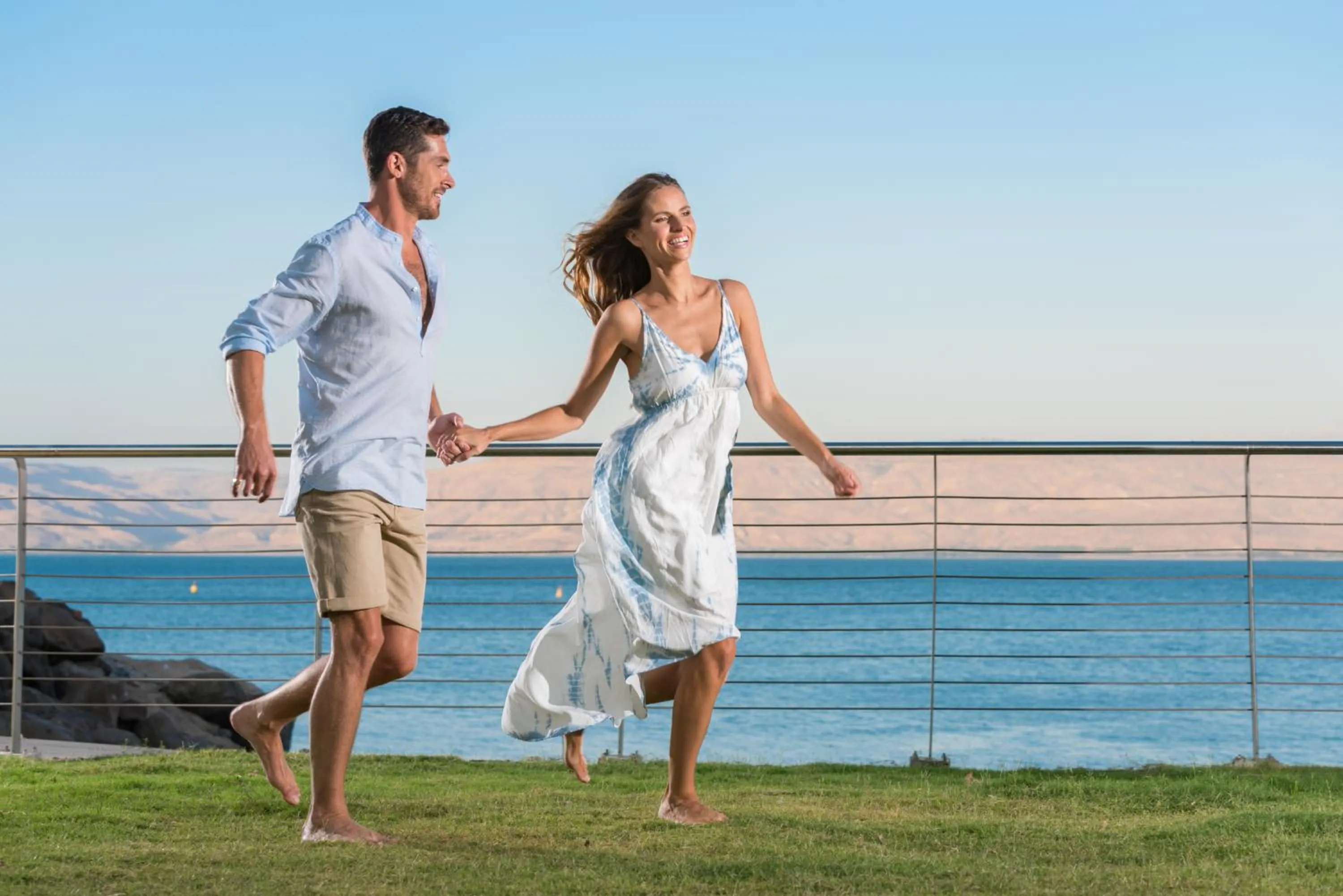 Natural landscape in U Boutique Kinneret by the Sea of Galilee