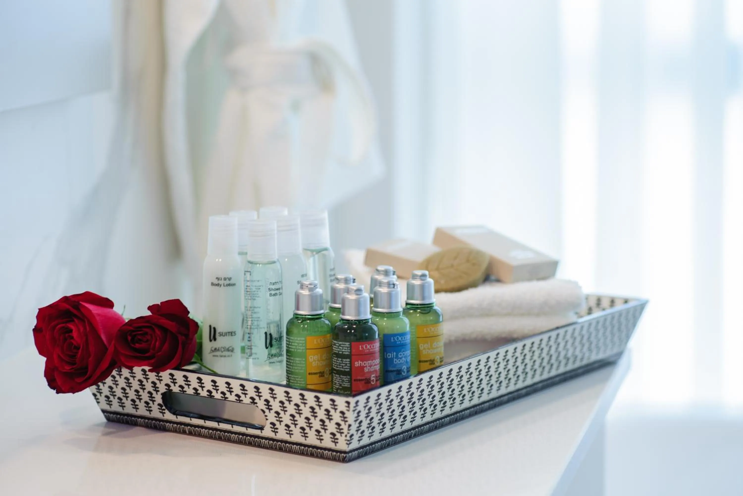 Shower in U Boutique Kinneret by the Sea of Galilee