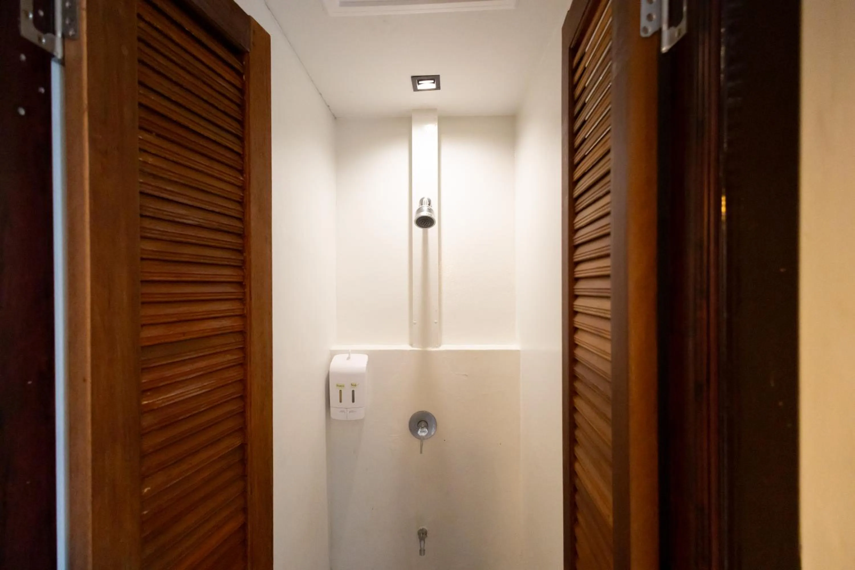 Shower in Siam Plug In Hostel