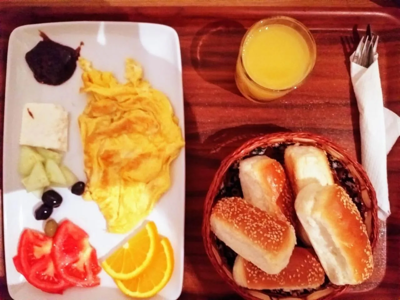 Breakfast in Urban Boutique Hotel