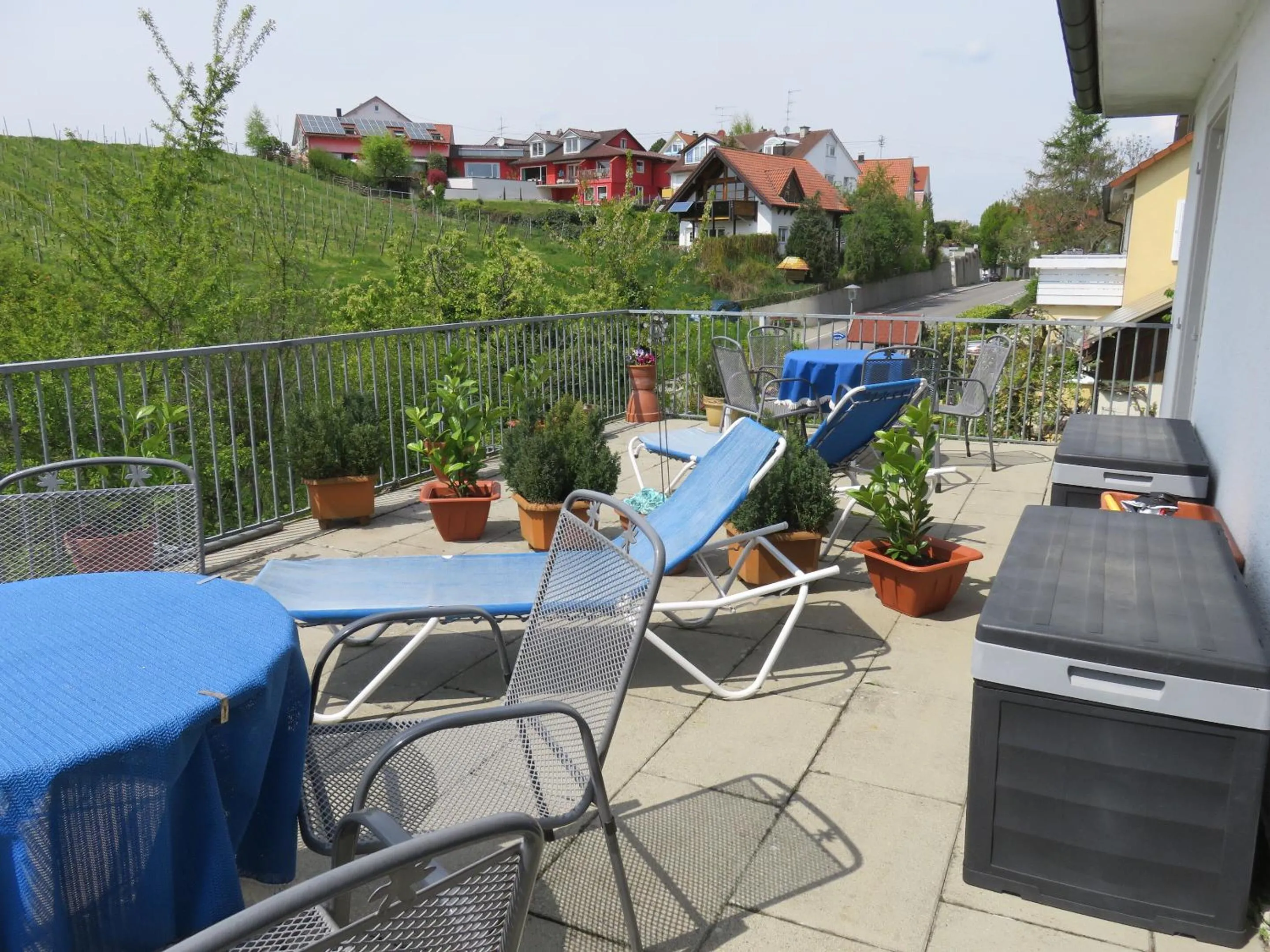 Balcony/Terrace in Pension Säntisblick