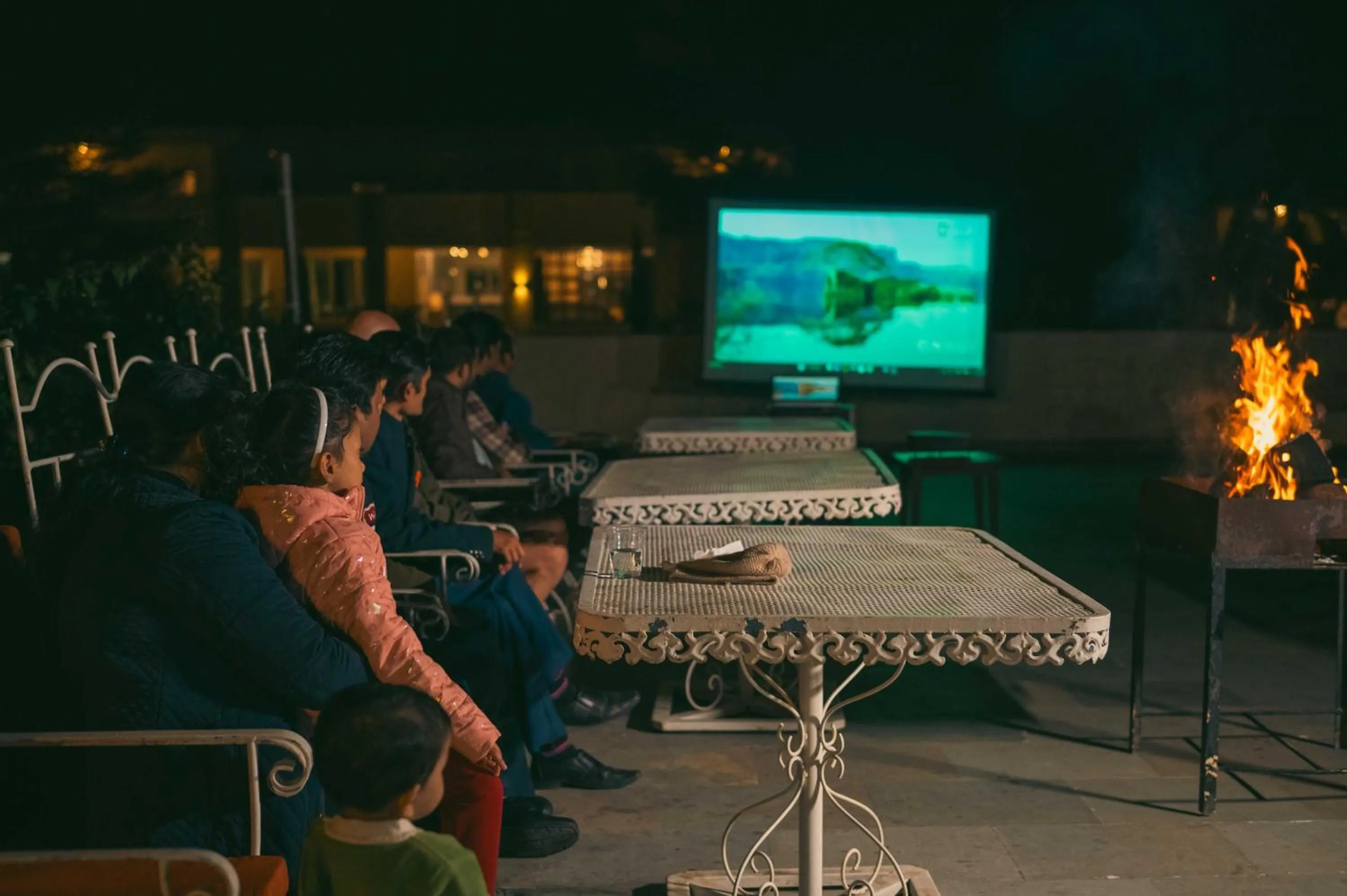 Evening entertainment in Abhyaran Resort & Spa Ranthambore