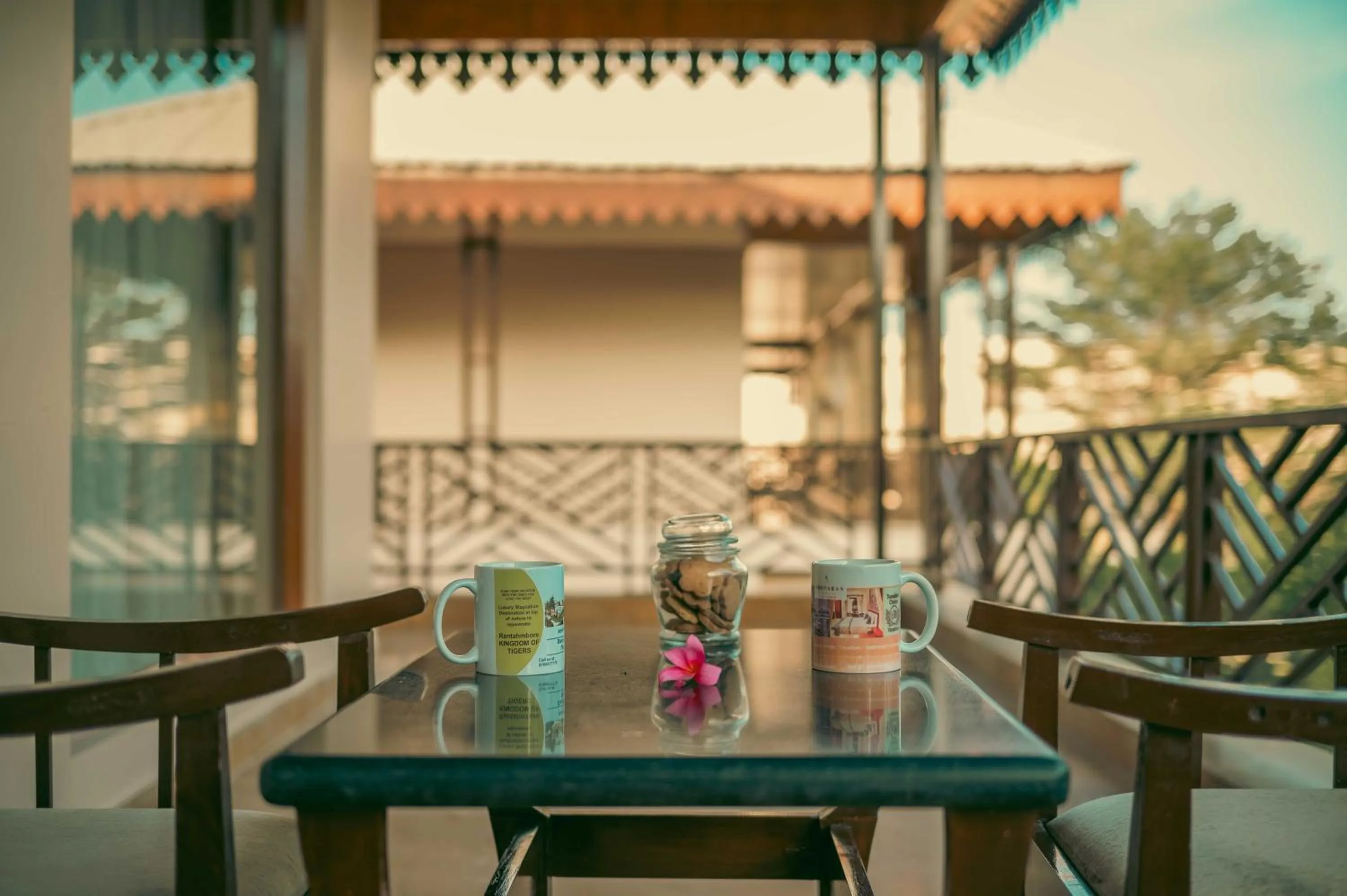 Seating area in Abhyaran Resort & Spa Ranthambore