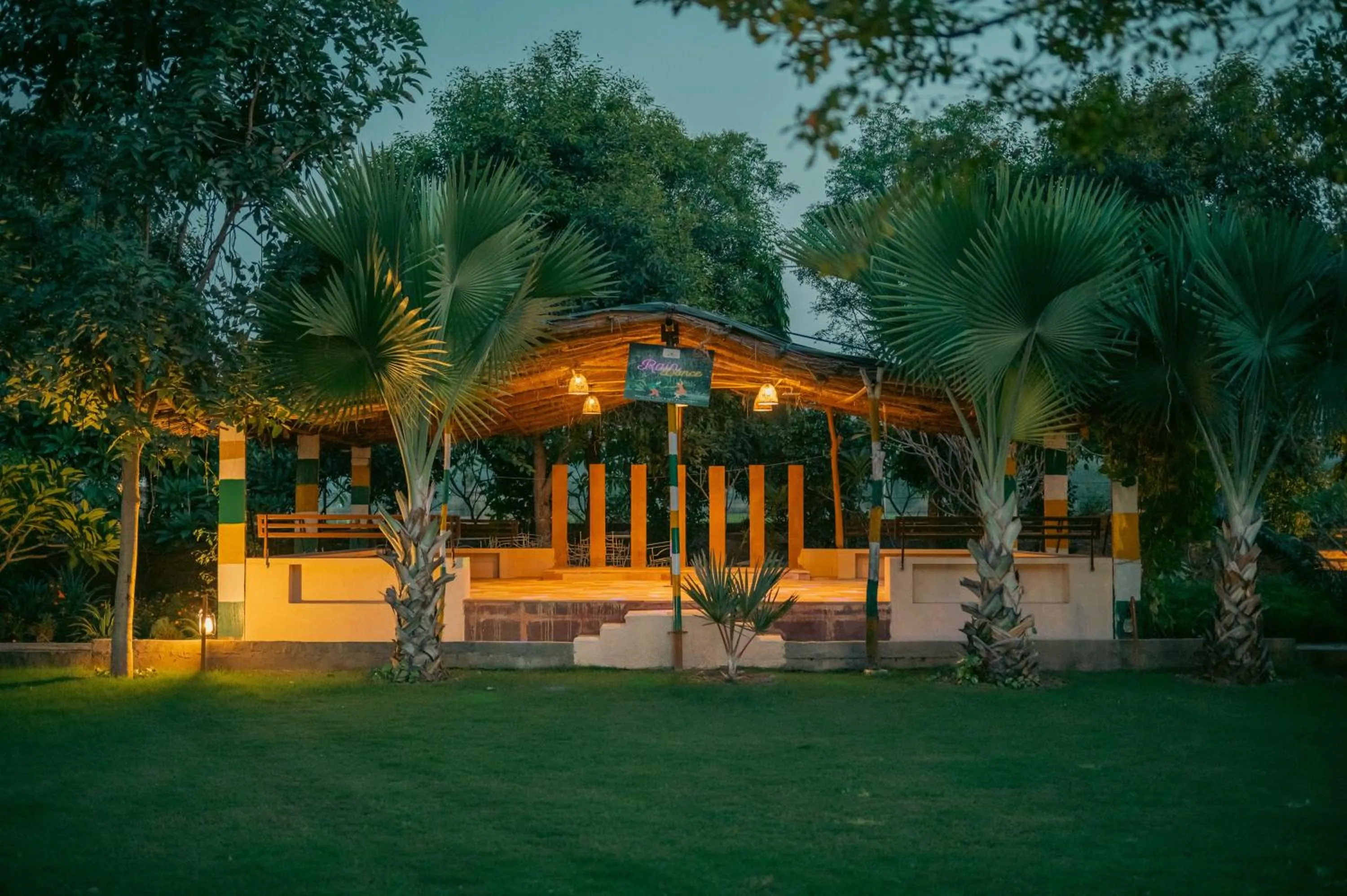 Garden in Abhyaran Resort & Spa Ranthambore