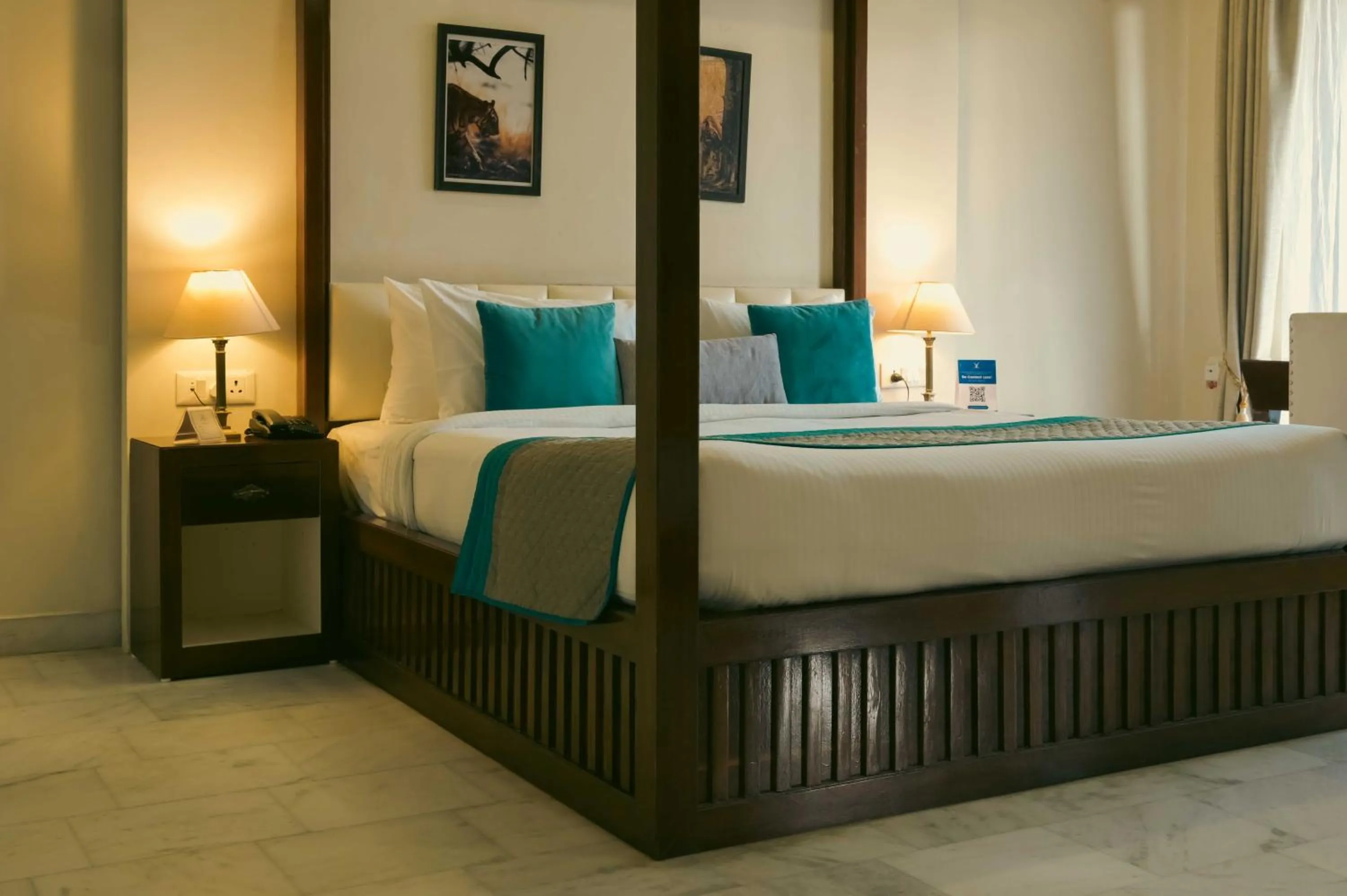 Bedroom, Bed in Abhyaran Resort & Spa Ranthambore