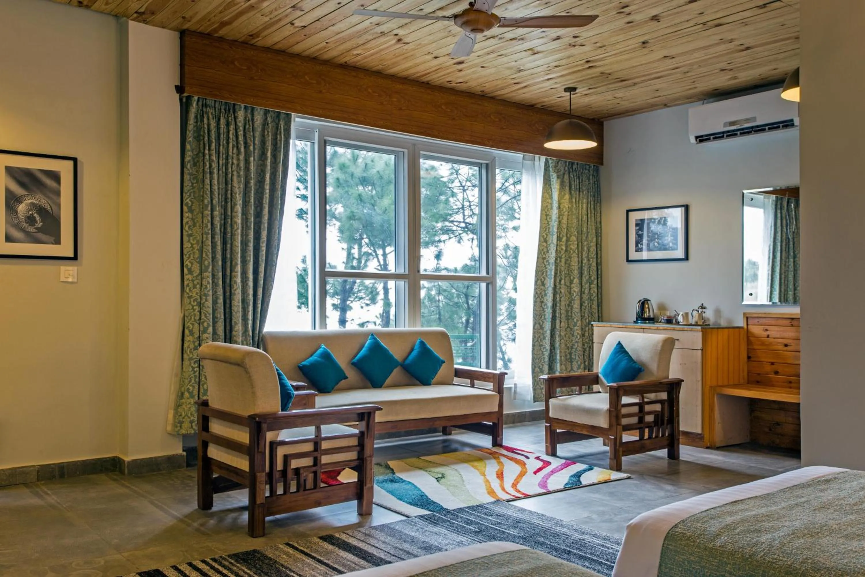 Mountain view, Bed in Rakkh Resort, a member of Radisson Individuals Retreats