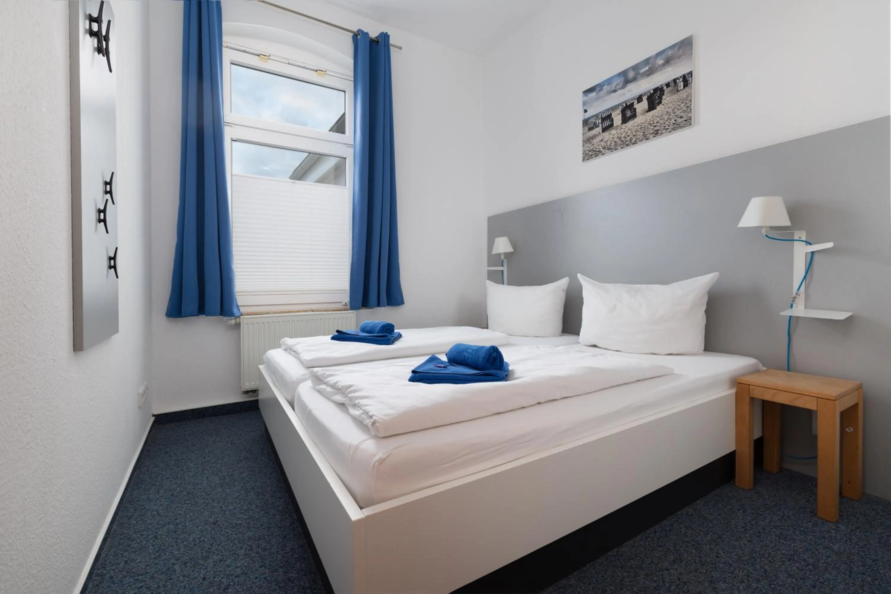 Bedroom, Bed in Haus KLIPPER Norderney