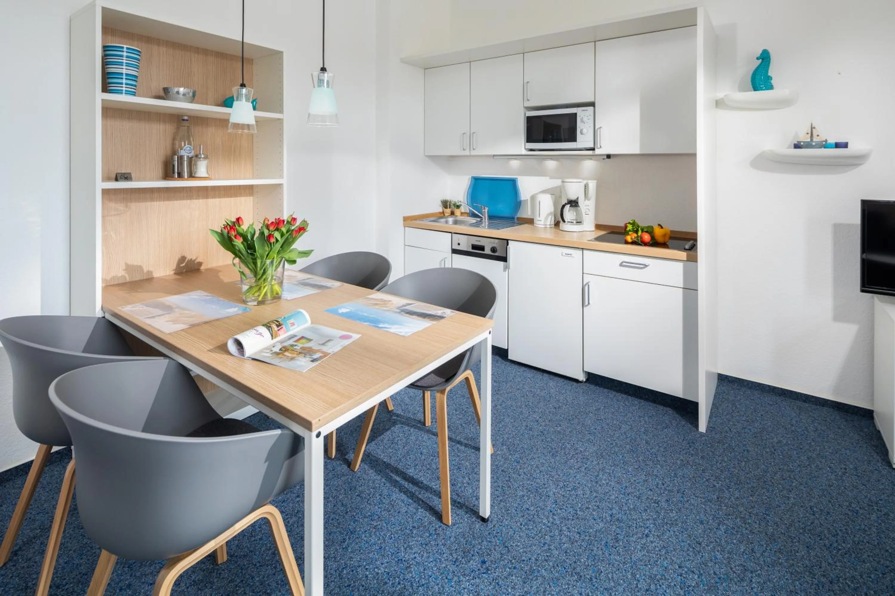 Kitchen or kitchenette in Haus KLIPPER Norderney