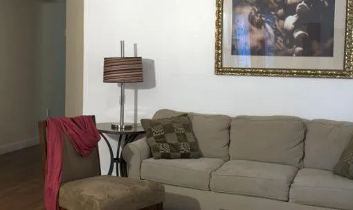 Living room in The Fritz Hotel